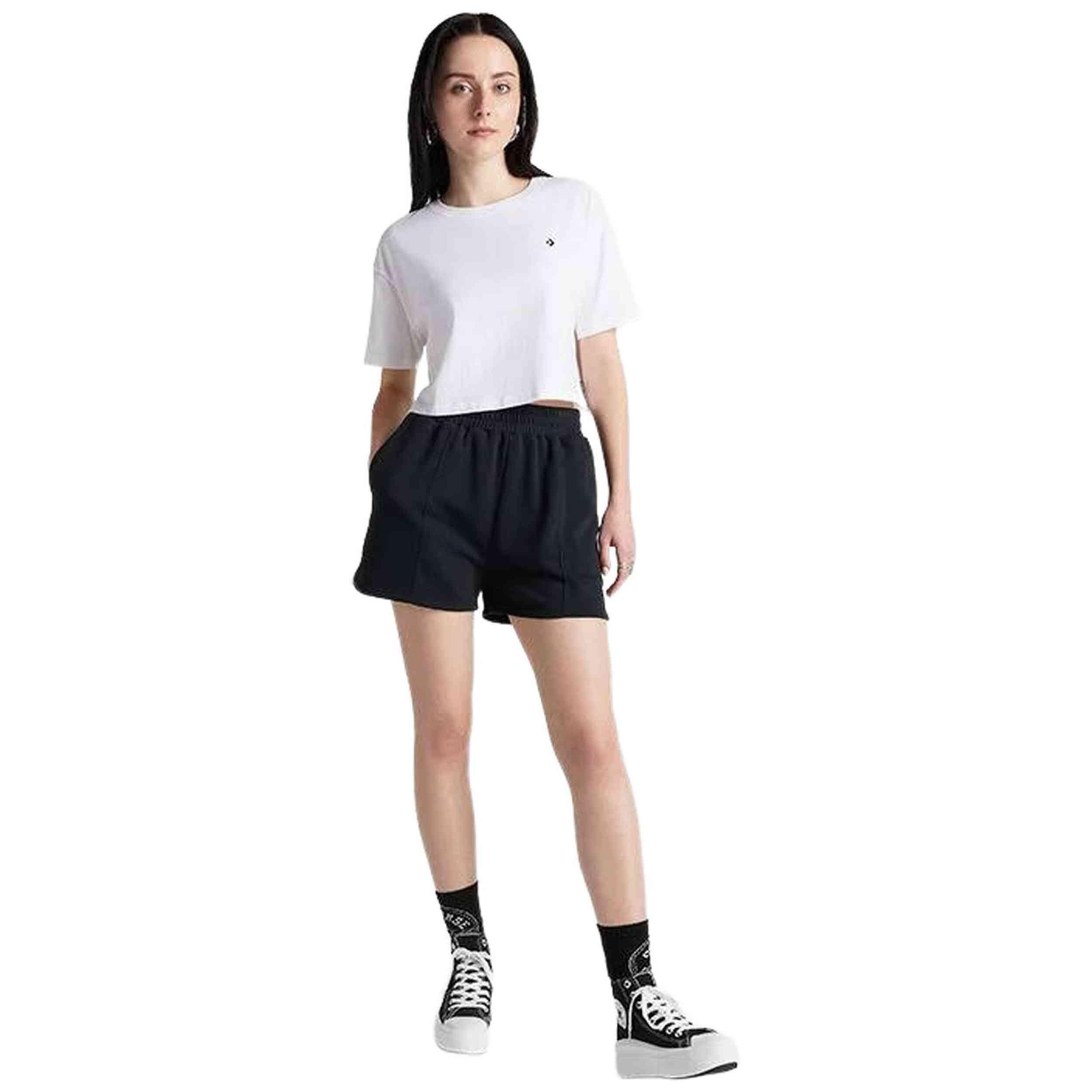 Pantaloncini Converse modello 10028417-A02 per donne 2/5