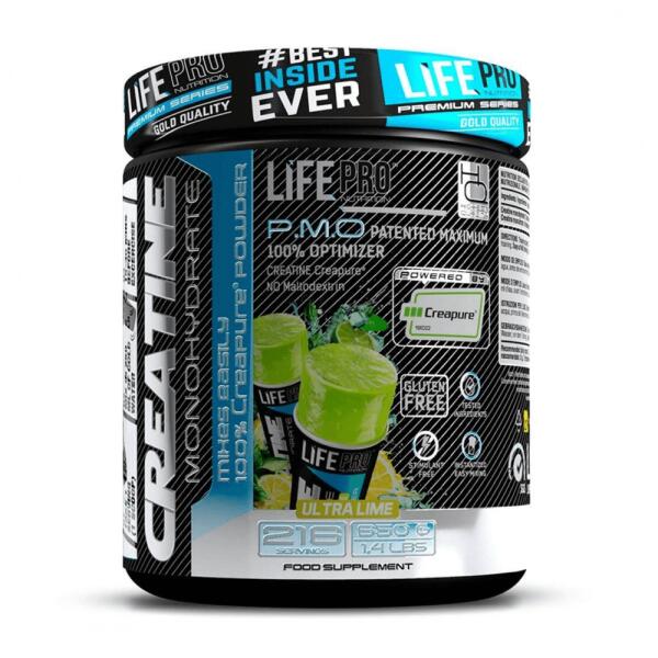 LIFEPROOF Creatine (Creapure®) - 650g Limoen LifePRO