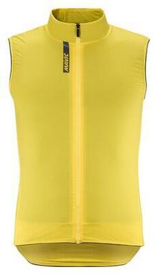 Mavic ksyrium thermo yellow sleeveless vest