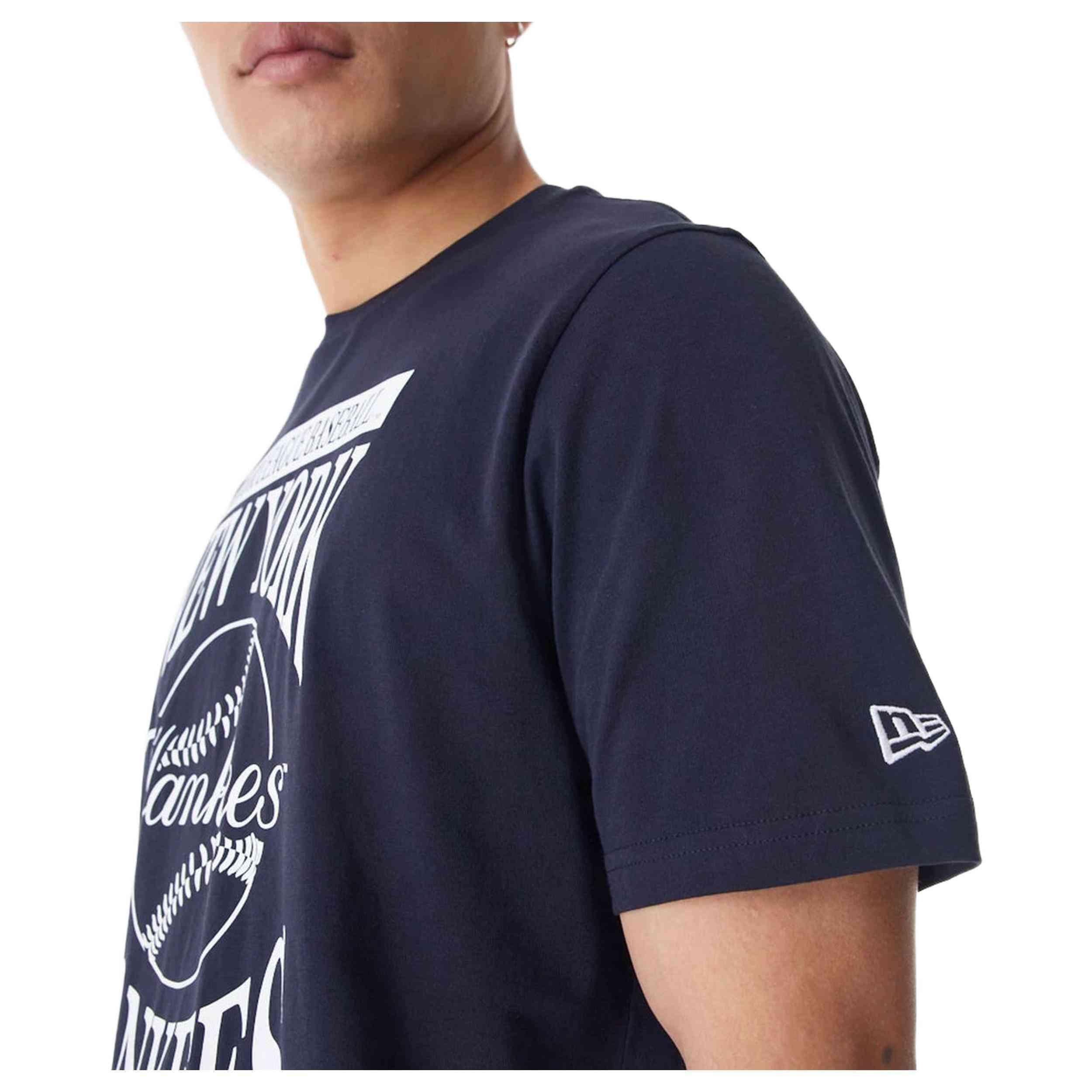 Maglia a maniche corte New era modello 60578588 per uomini 4/4
