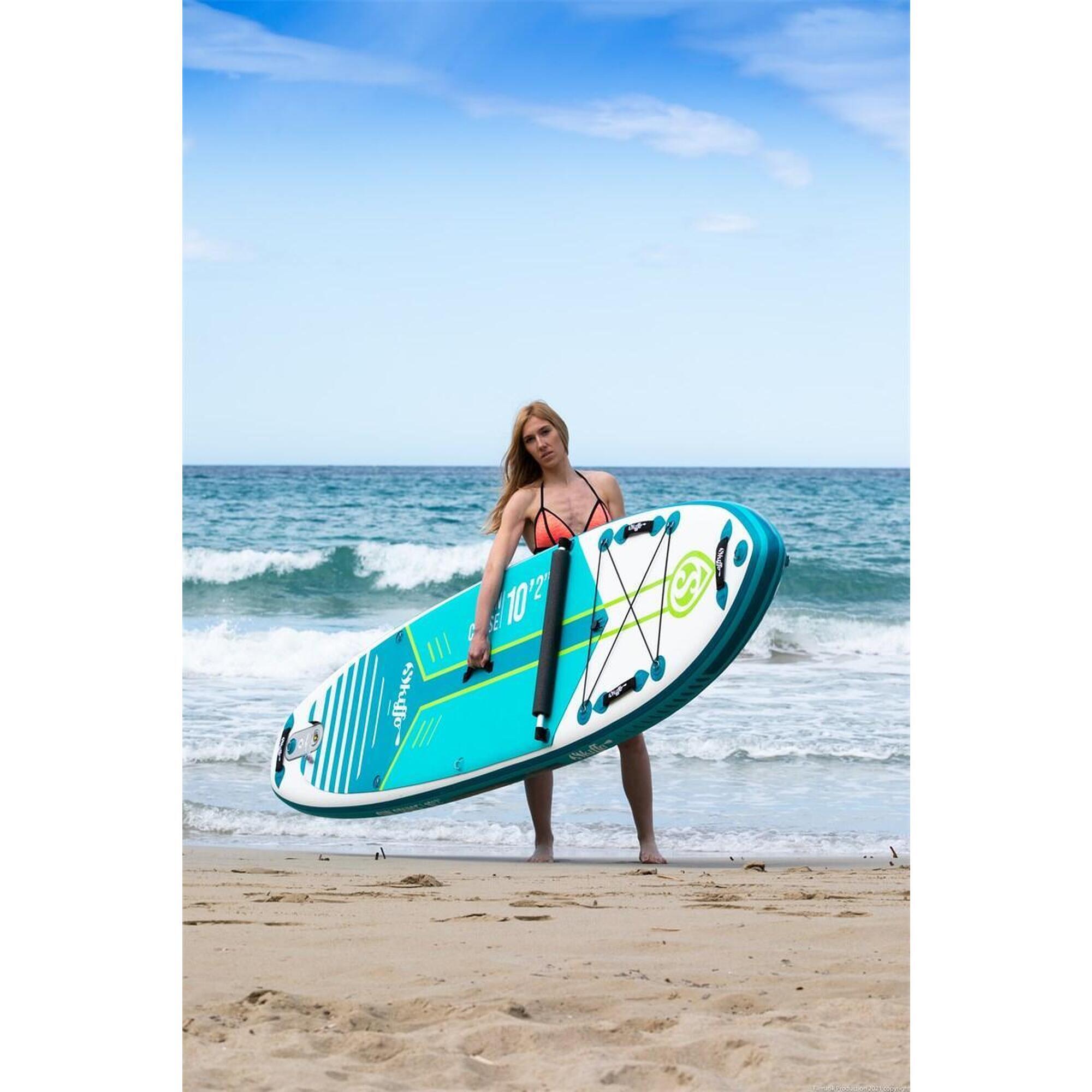SUP gonflabil dublu strat Skiffo SUNCRUISE 10'2 Dropstitch 310x84x15cm