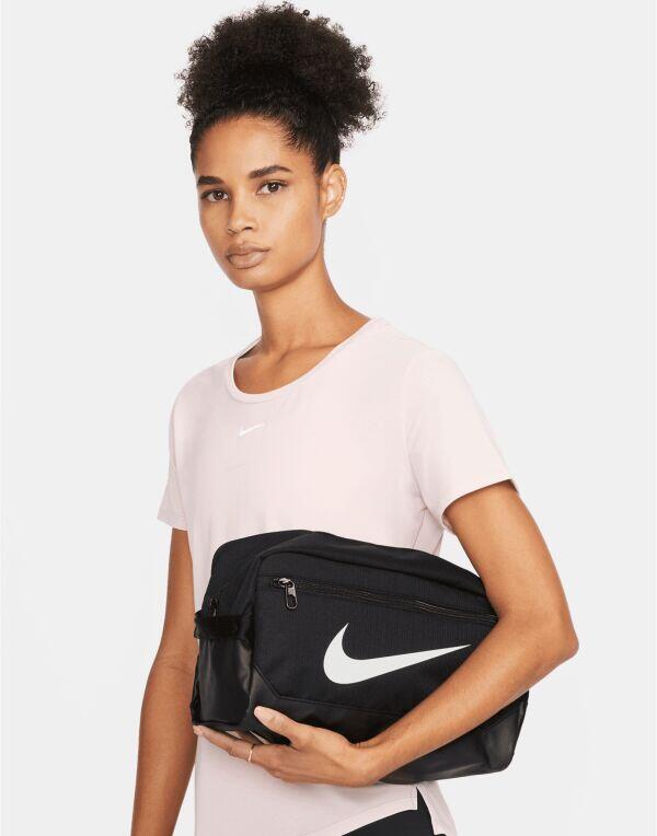 Sac à chaussures d'entraînement Nike Brasilia noir 5/6