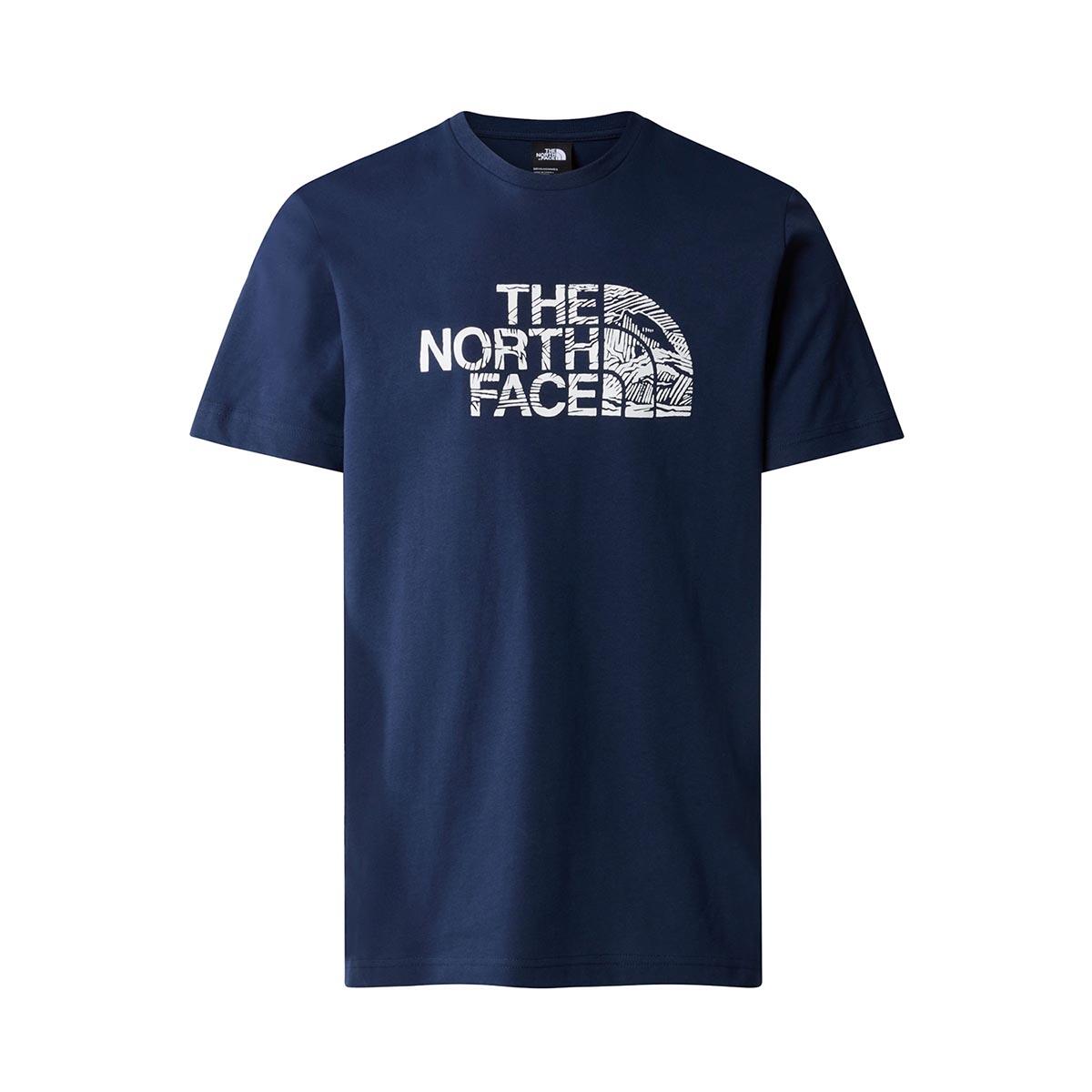 The North Face - T-shirt The North Face Modèle Nf0a87nx8k21 Pour Homme - T-shirt Crop Top - Bleu - Decathlon