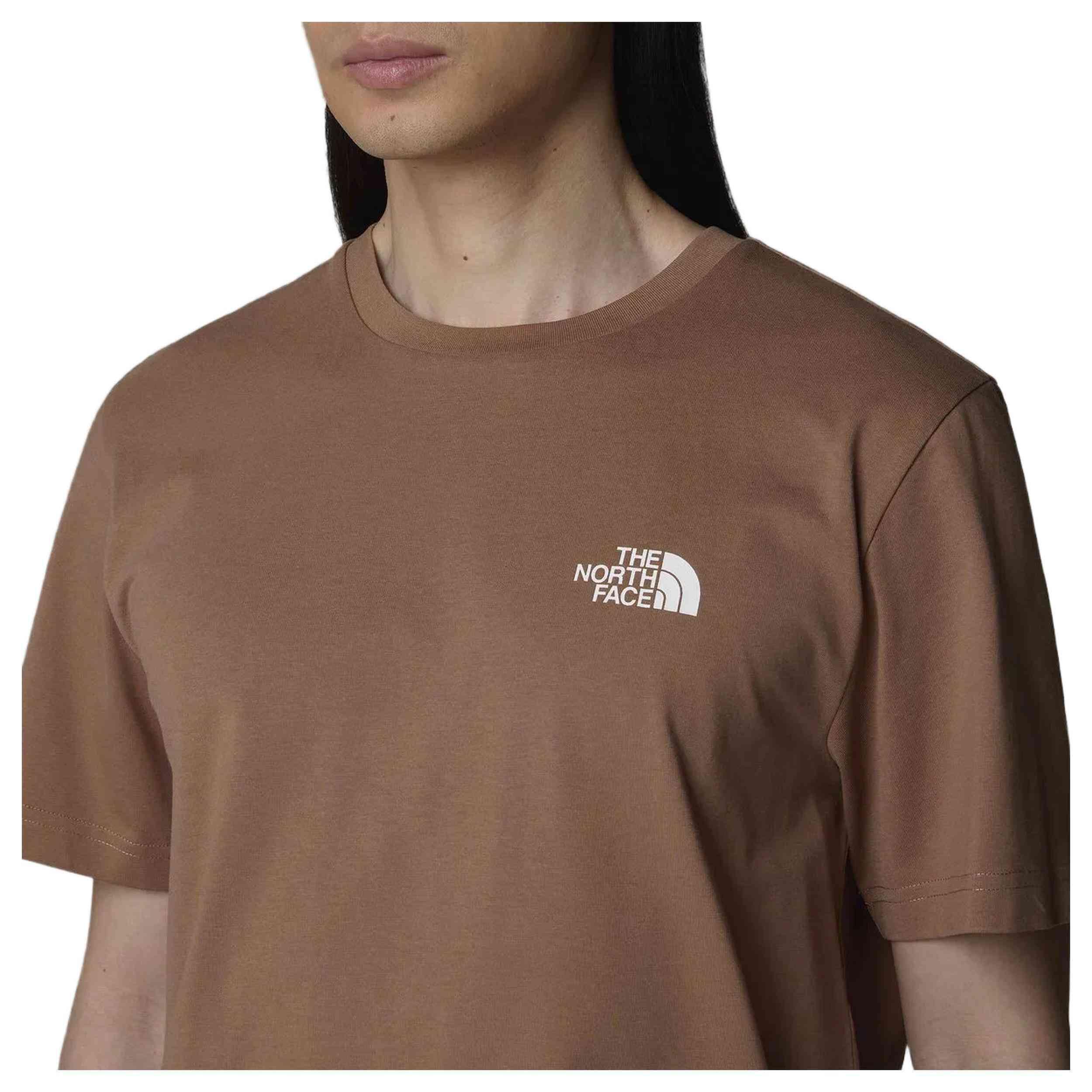 Maglia a maniche corte The north face modello NF0A87NG6IH1 per uomini 3/3