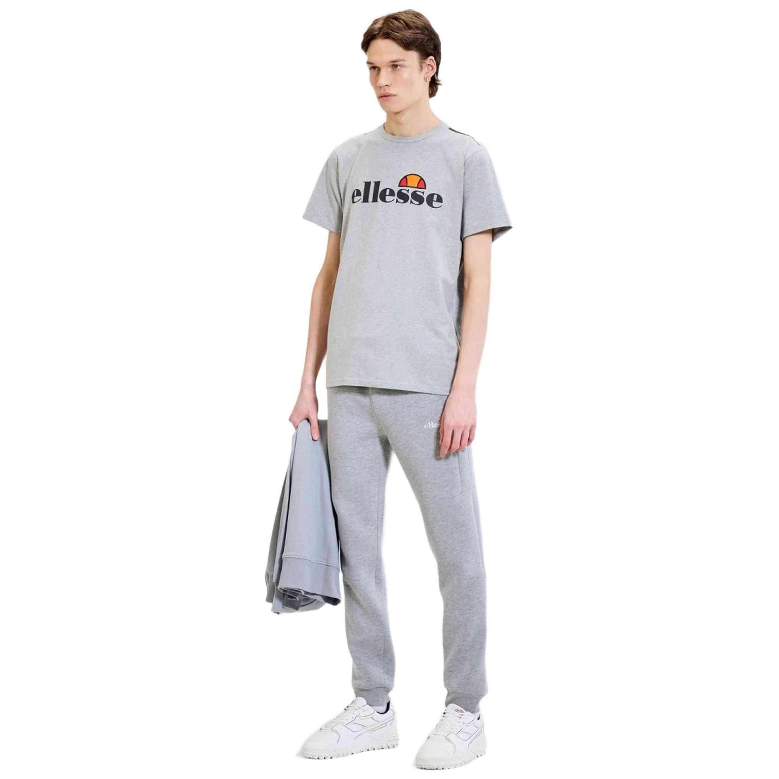 T-shirt Ellesse modèle SXZ10819-GREY MARL pour homme 2/4