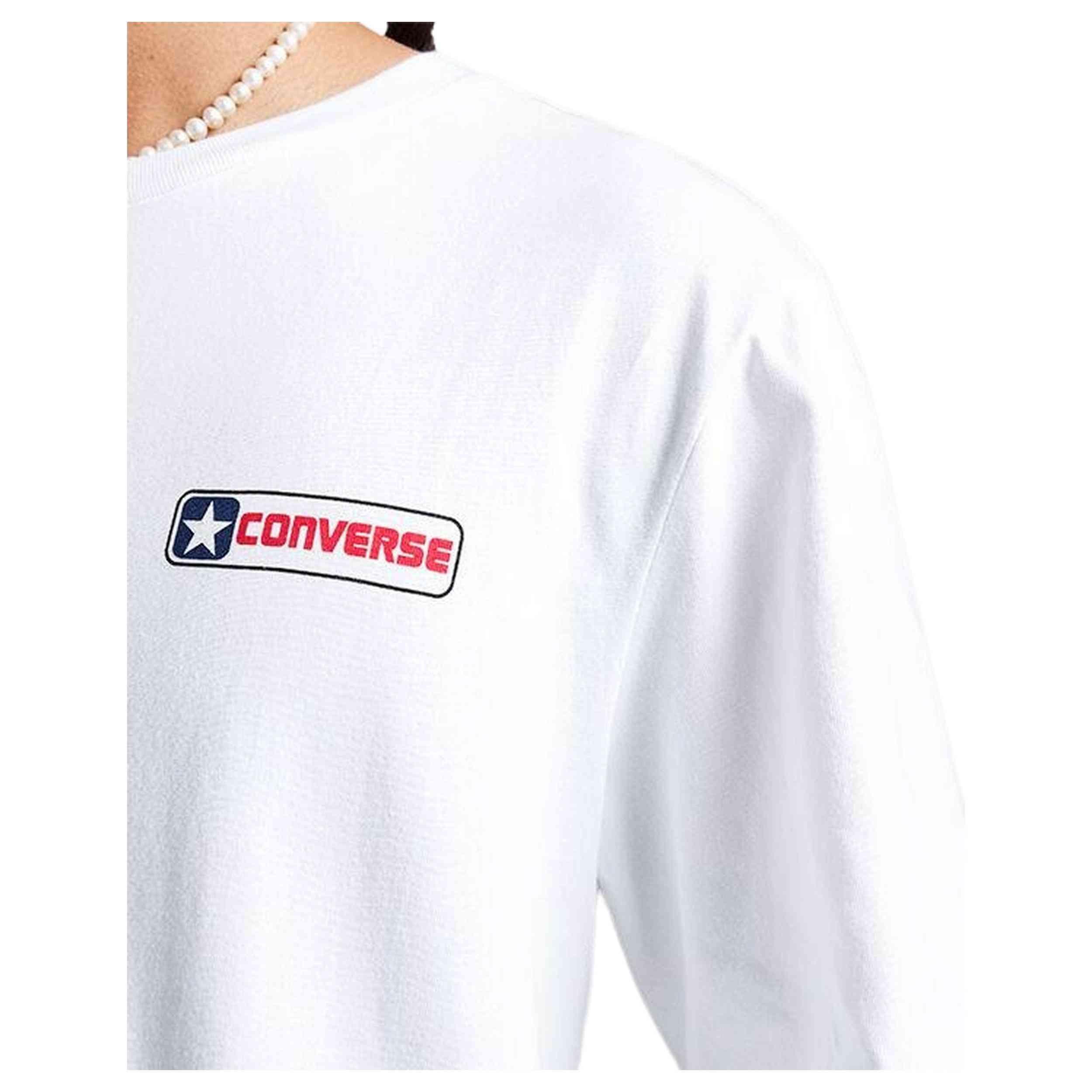 T-shirt Converse modèle 10027993-A02 pour homme 3/4