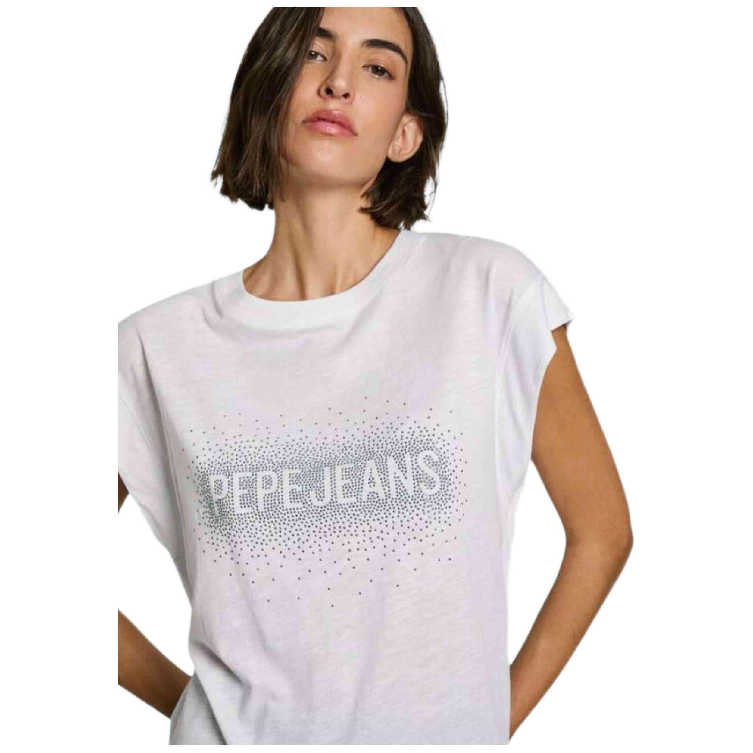 T-shirt Pepe jeans modèle PL506031-800 pour femmes 2/3
