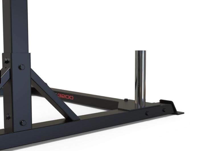 Support de squat WLX-3200 - Noir mat - 300 kg 4/6