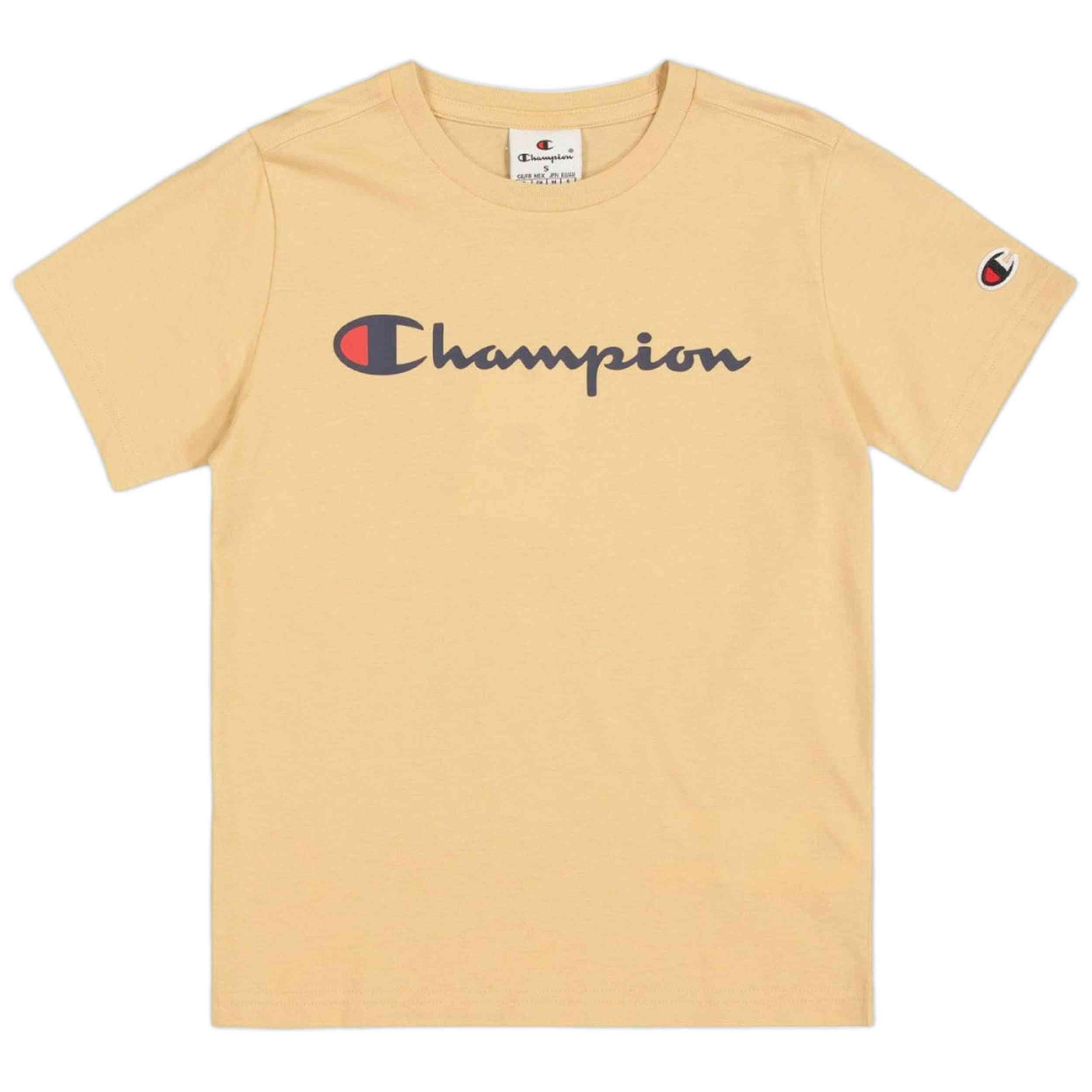 T-shirt Champion modèle 306879-MS091 pour enfants 1/2