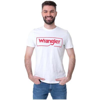 T-shirt met korte mouwen wrangler model w7h3d3989 voor mannen