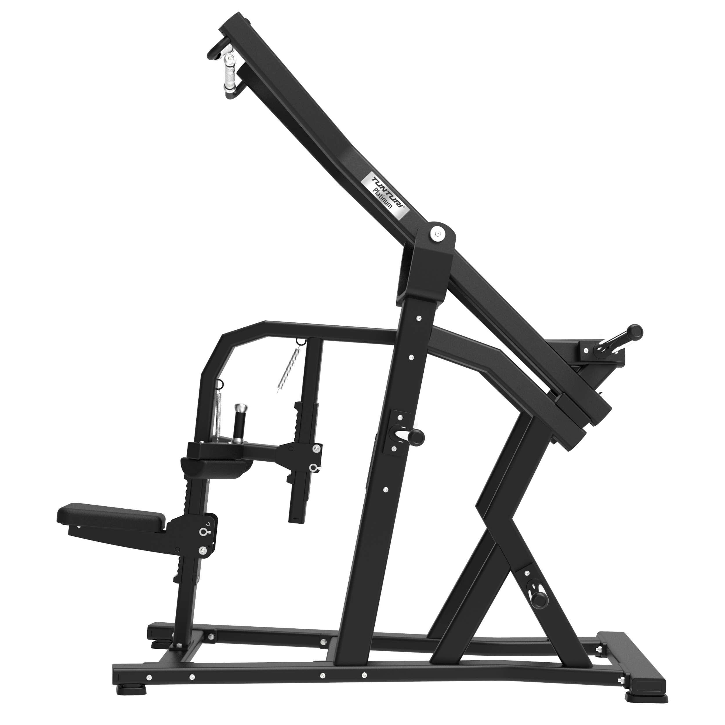 Tunturi Platinum Plate Loaded Wide Lat Pulldown Latzug Maschine 3/7