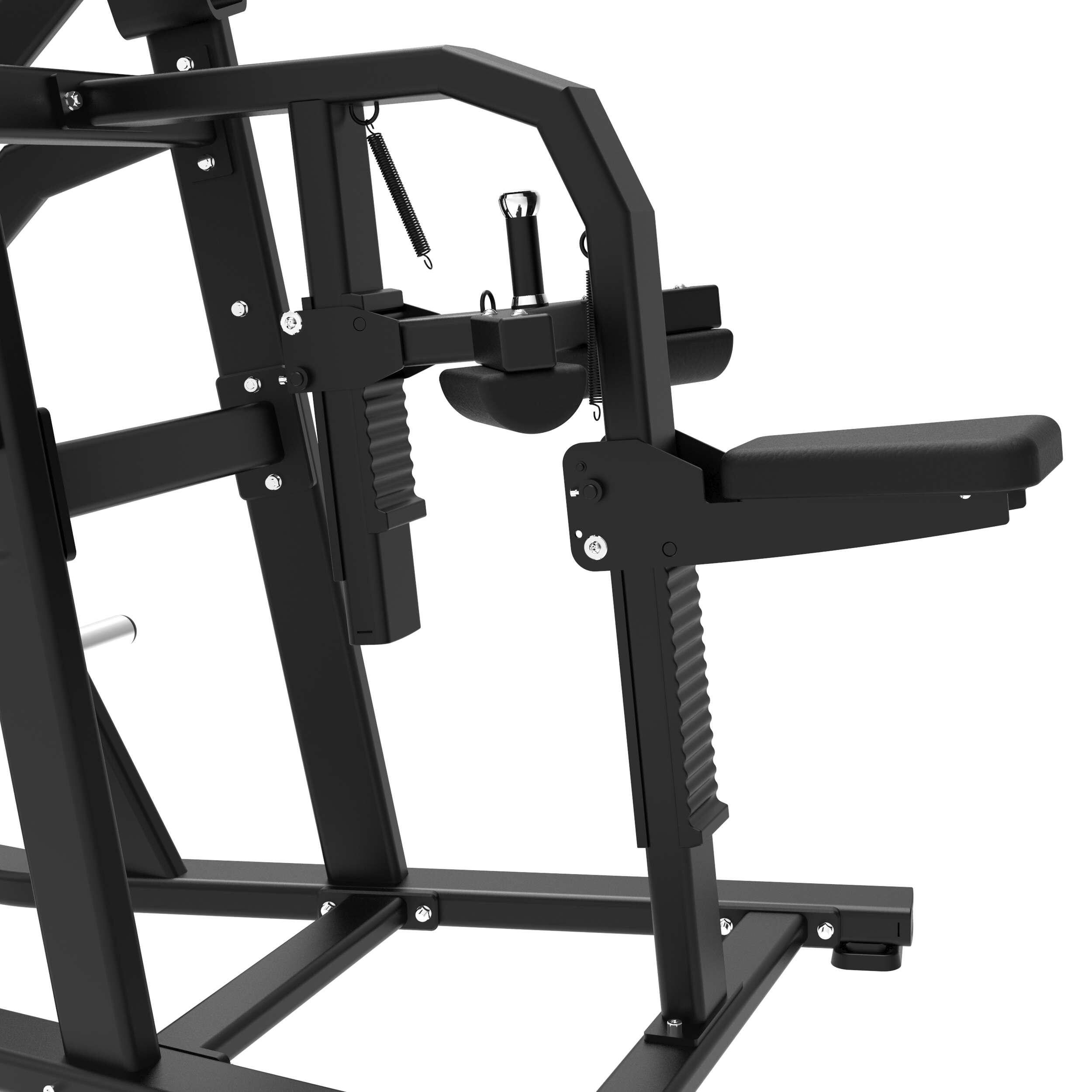 Tunturi Platinum Plate Loaded Wide Lat Pulldown Latzug Maschine 6/7