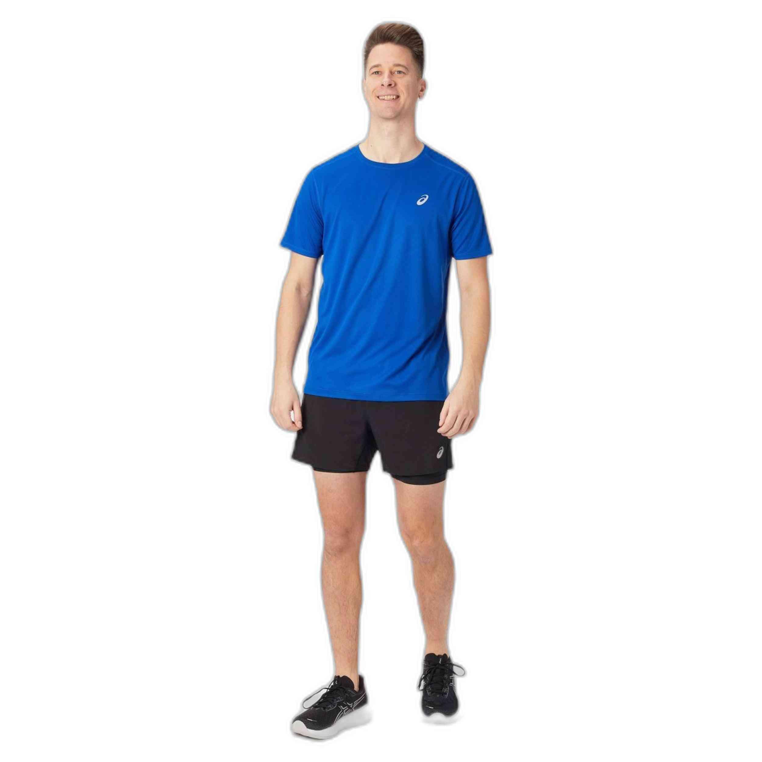 T-shirt Asics modèle 2011D221-401 pour homme 3/4