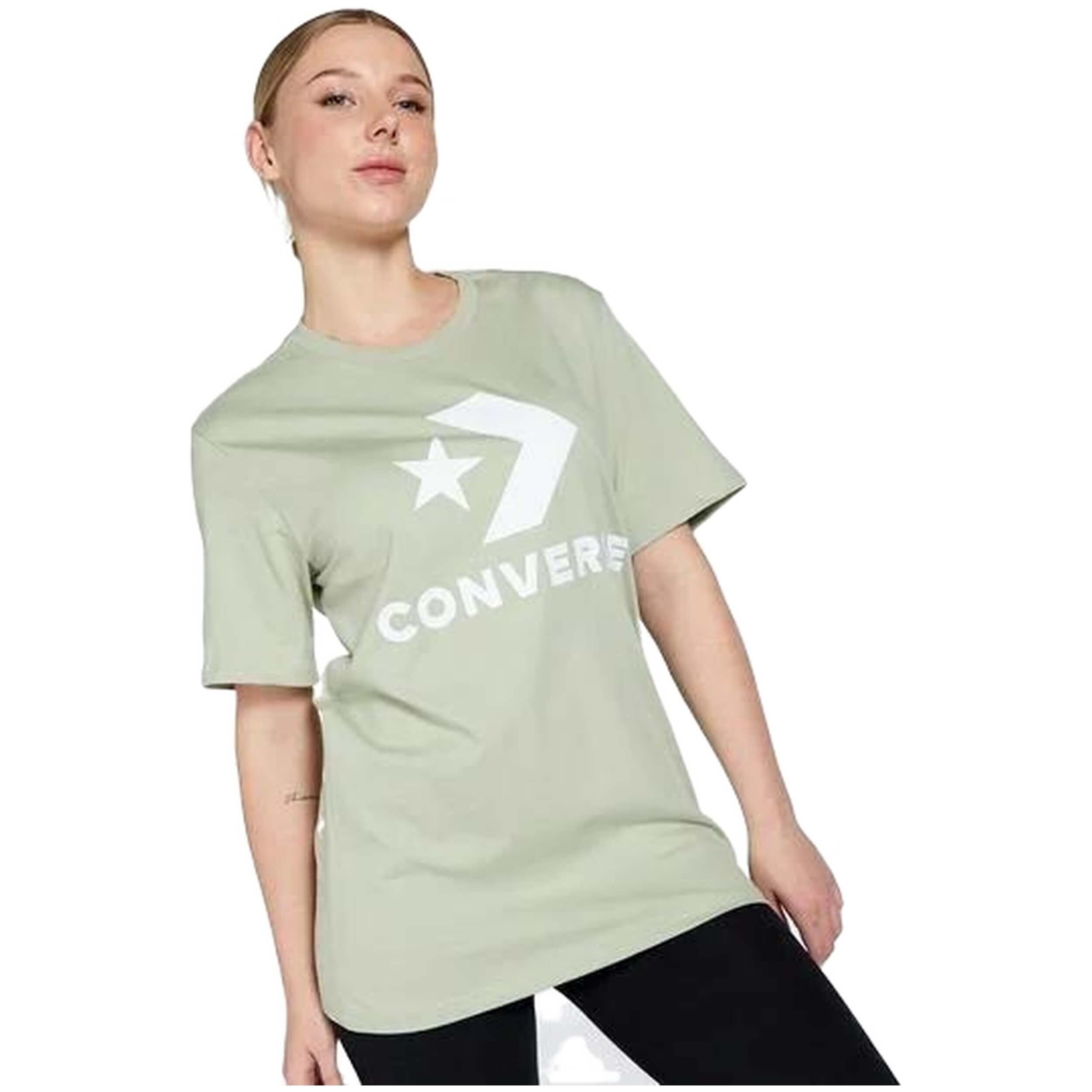 T-shirt Converse modèle 10025458-A18 pour homme 3/4