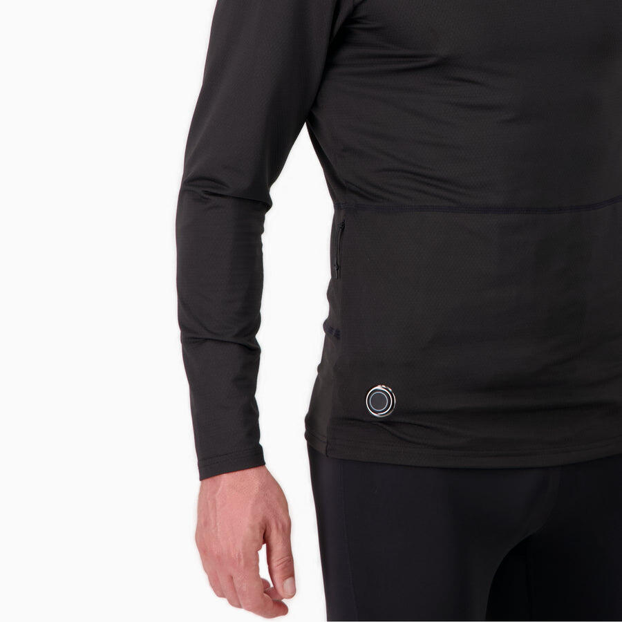 Pánské přiléhavé vyhřívané tričko na turistiku WARM LONG 5/7