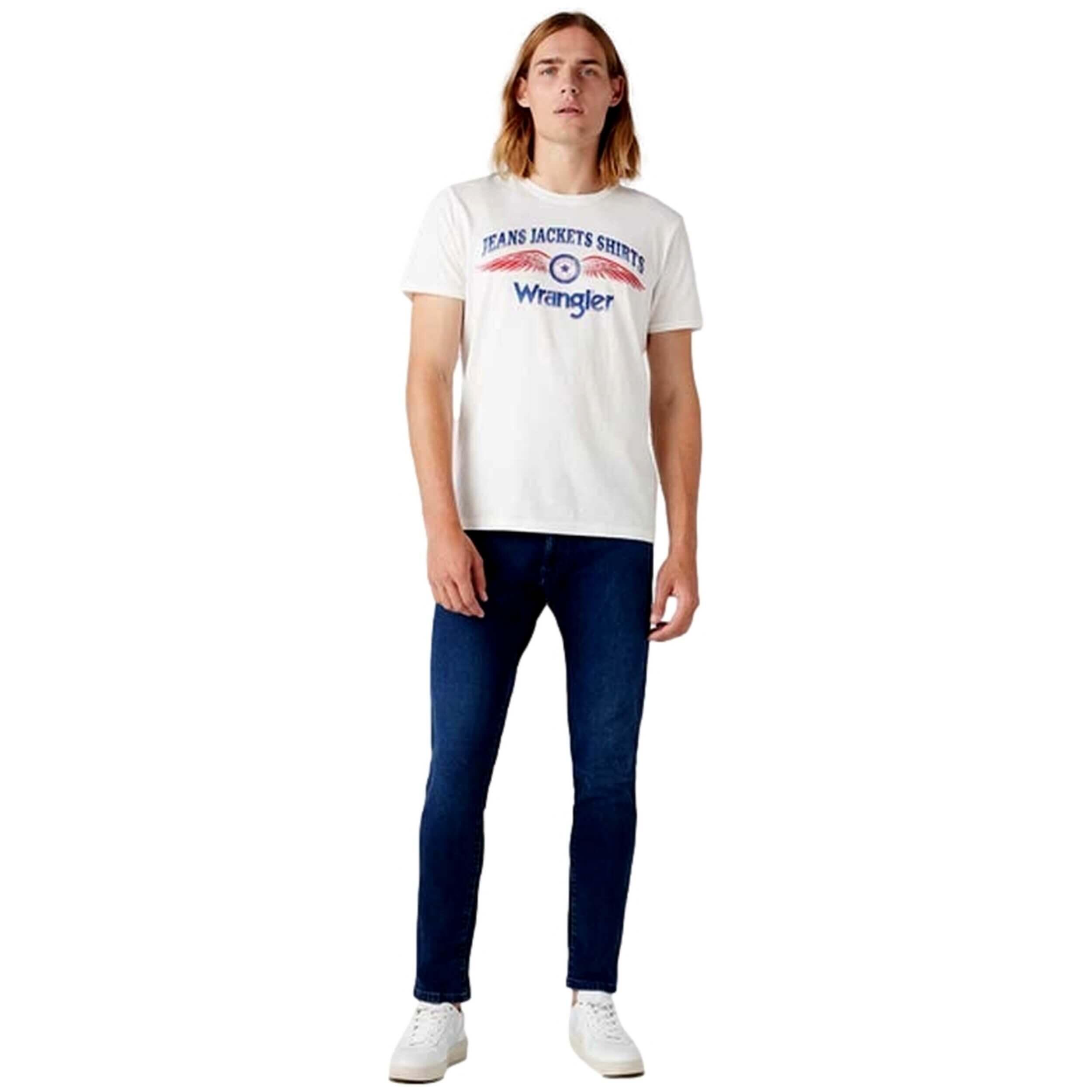 Camiseta de manga corta Wrangler modelo W7J0D373700 para hombre 2/4