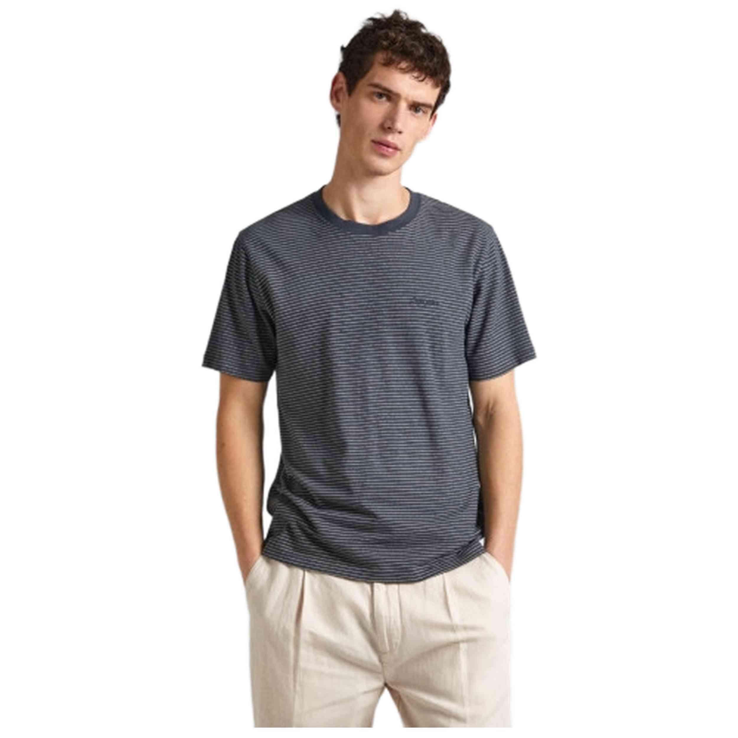 Pepe Jeans - T-shirt Pepe Jeans Modèle Pm509387-977 Pour Homme - T-shirt Manches Courtes - Gris - Decathlon