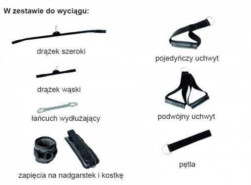 Siłownia domowa Kraft System 3 w 1 3/3