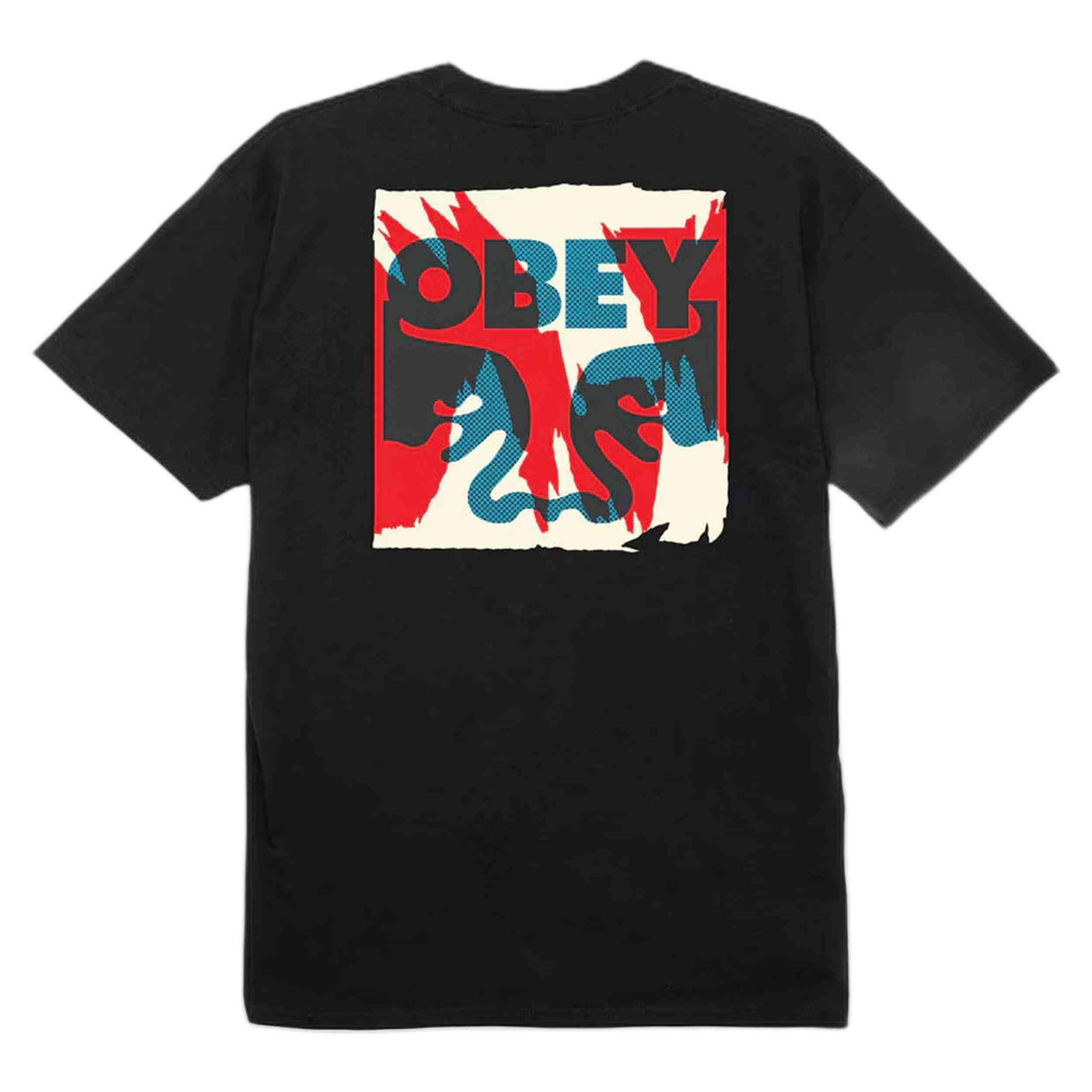 T-shirt Obey clothing modelo 165263972-BLK para homem 2/2