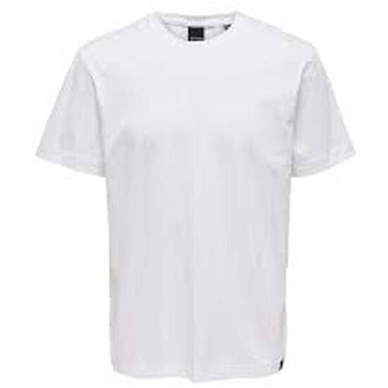 T-shirt met korte mouwen Only & sons model 22025208-WHITE voor mannen