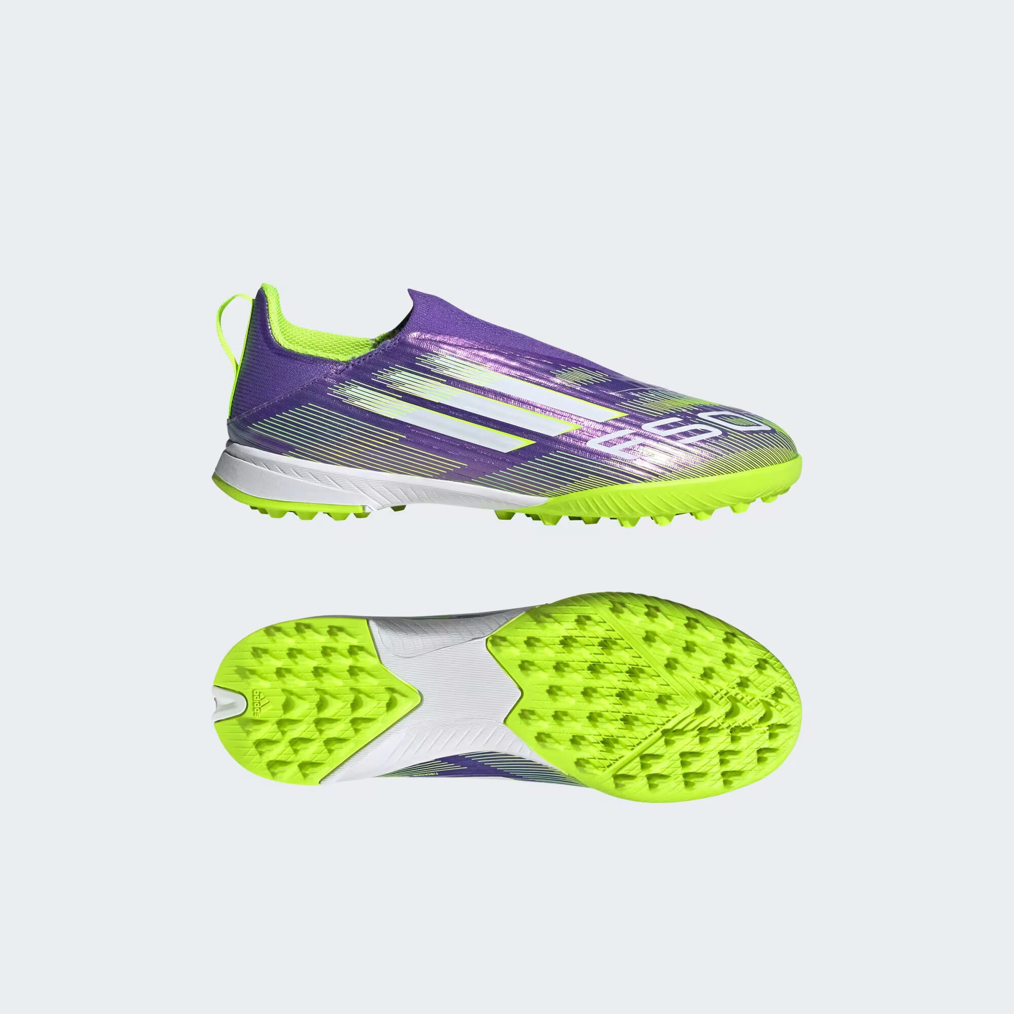 Bota de fútbol sin cordones F50 League moqueta 3/6