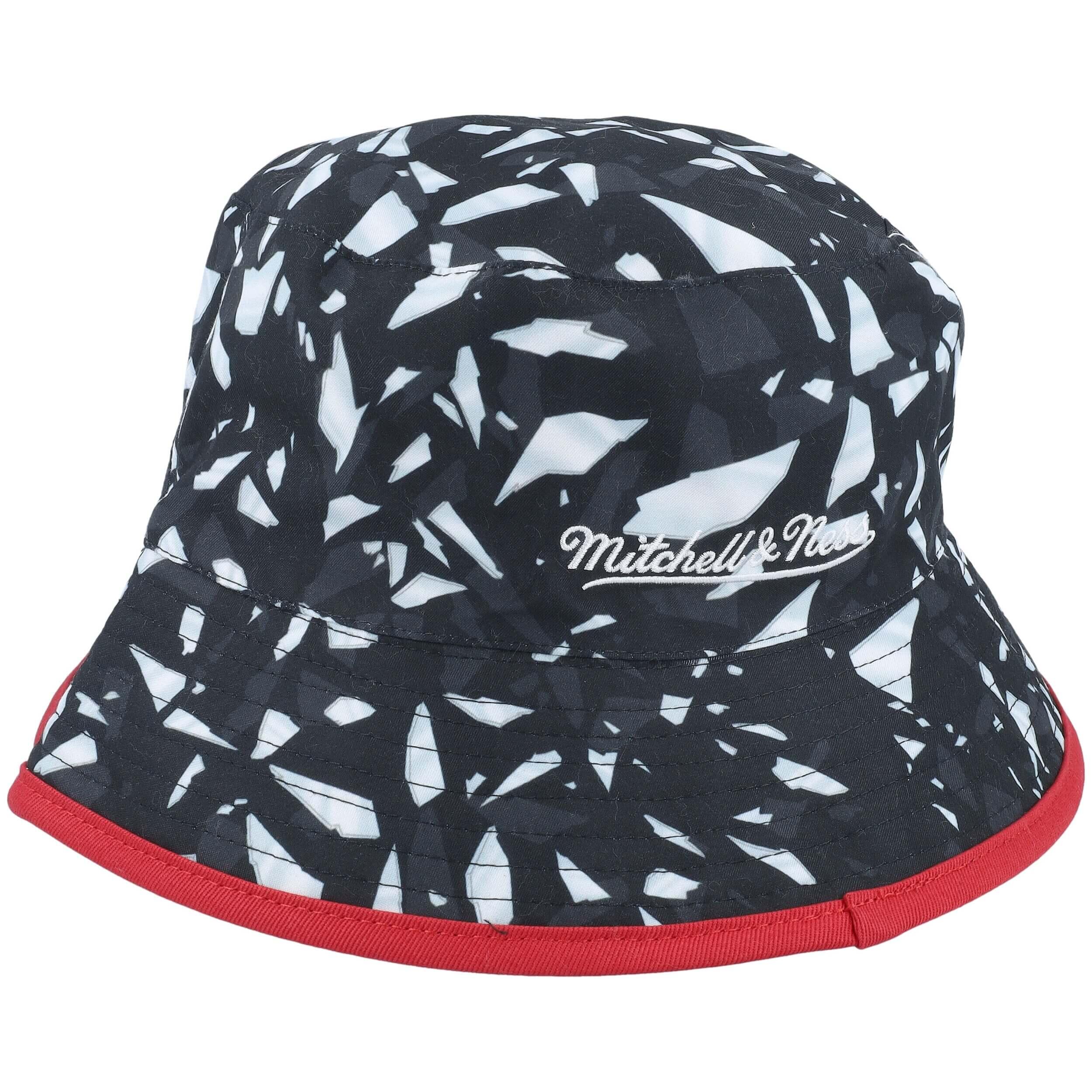 Gorro de lã Mitchell & ness modelo HBKB5167-CBUYYPPPBLCK para unissex 3/4