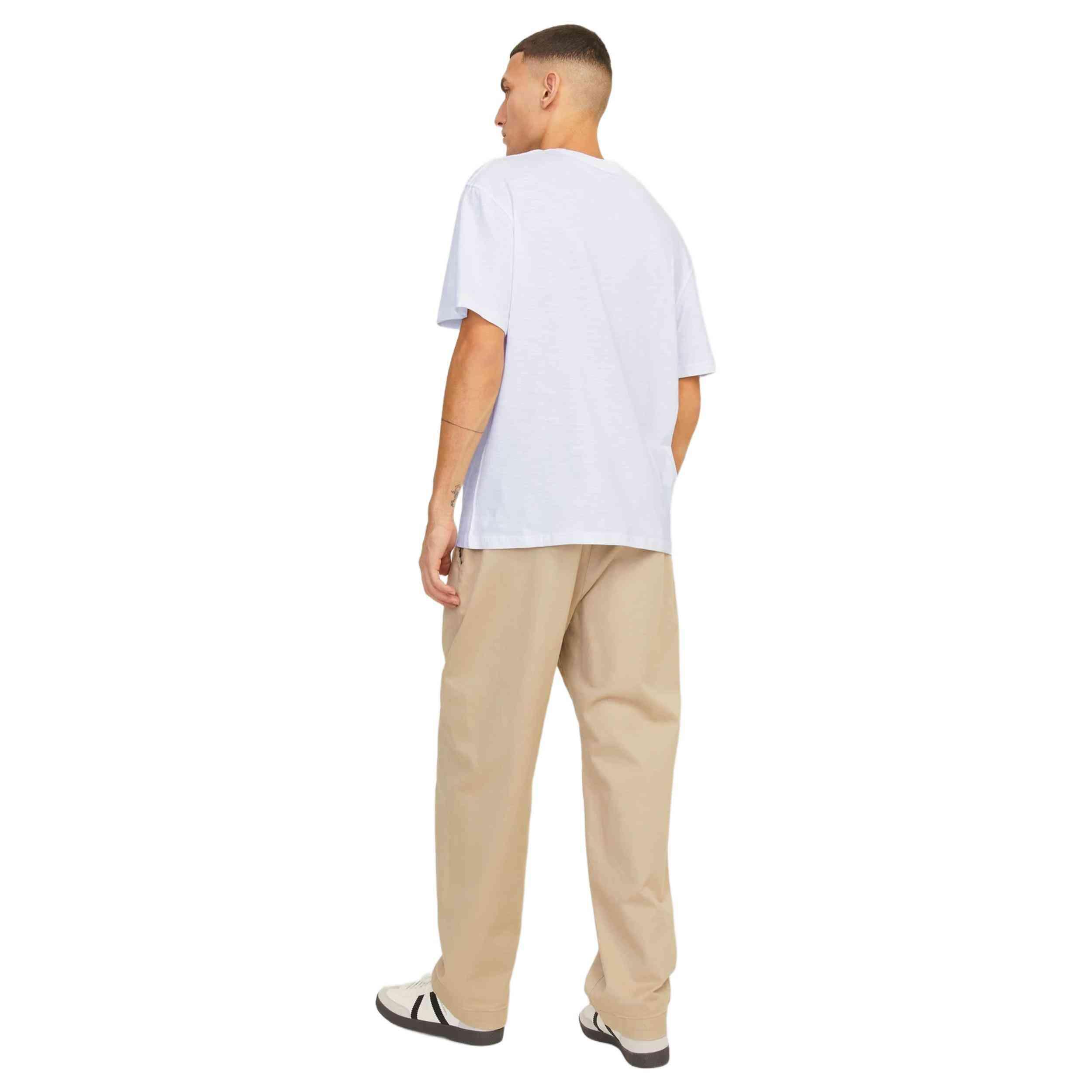 T-shirt Jack&jones modèle 12250436-WHITE pour homme 2/5
