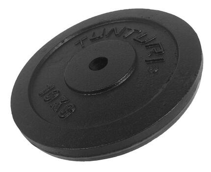 Disque musculation 10kg noir, unité