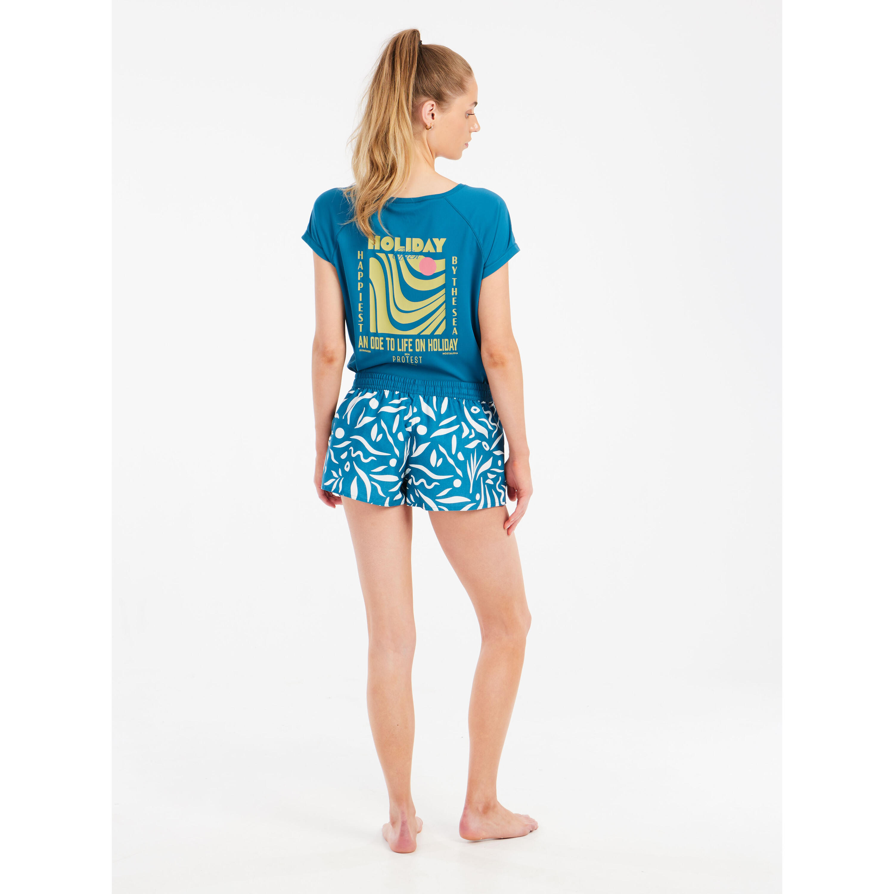 T-Shirt do surfingu damski PROTEST PRTHappy 4/7