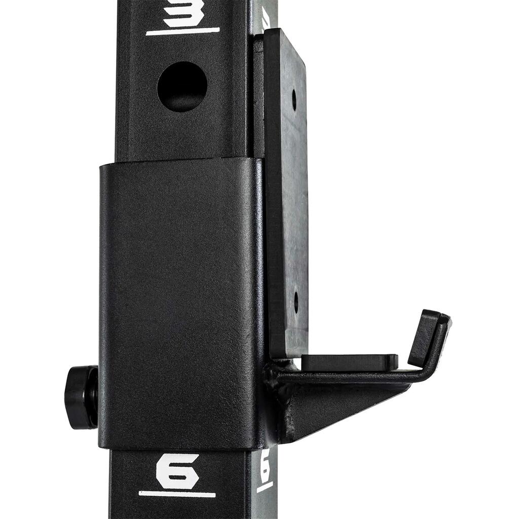 Tunturi RC20 J-Hook Supports black – 450 kg, pair