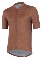 Maillot Manches Courtes Gravel MB Wear Nature Marron