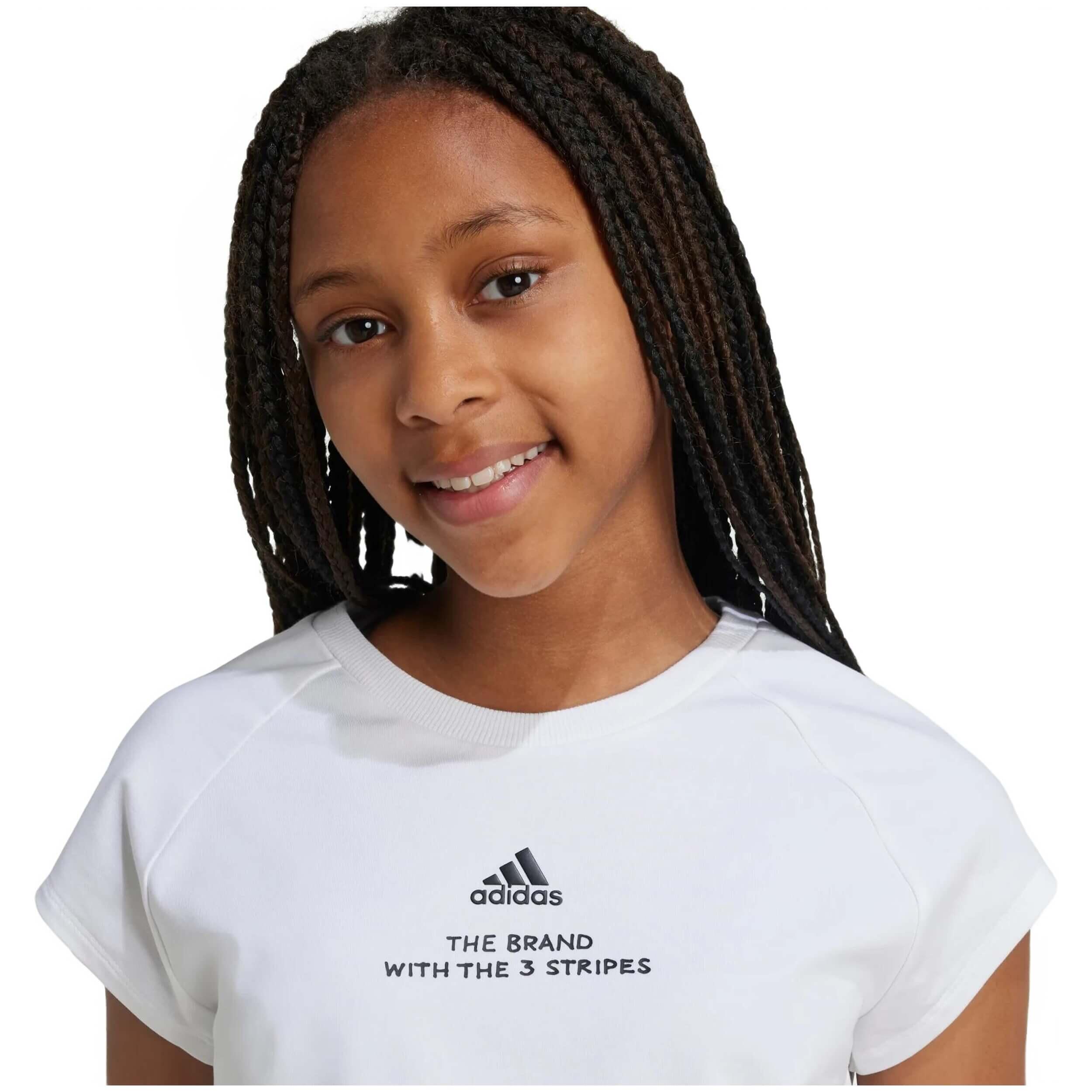 Maglia a maniche corte Adidas modello IV9423 per ragazze 5/5