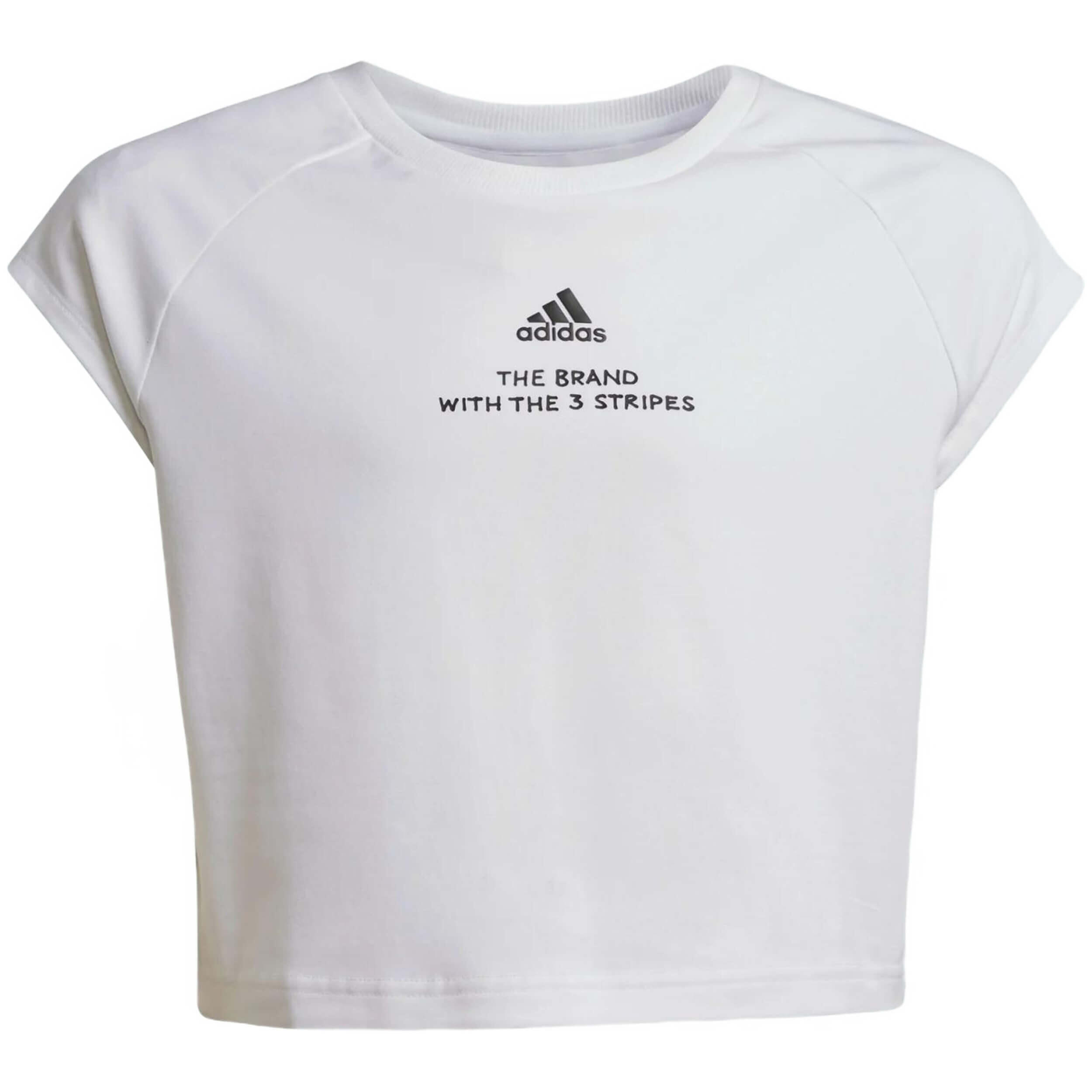 Maglia a maniche corte Adidas modello IV9423 per ragazze 4/5