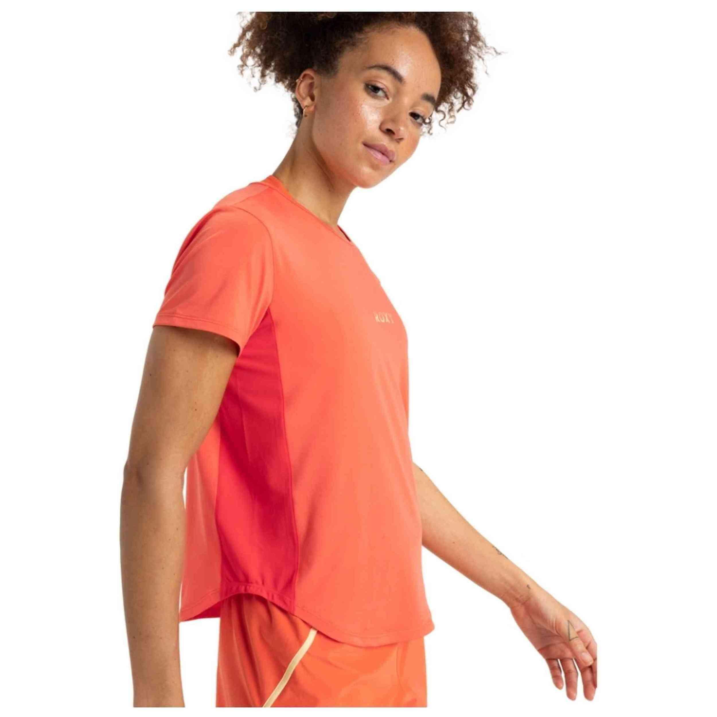 Maglia a maniche corte Roxy modello ERJKT04320-NKN0 per donne 3/4