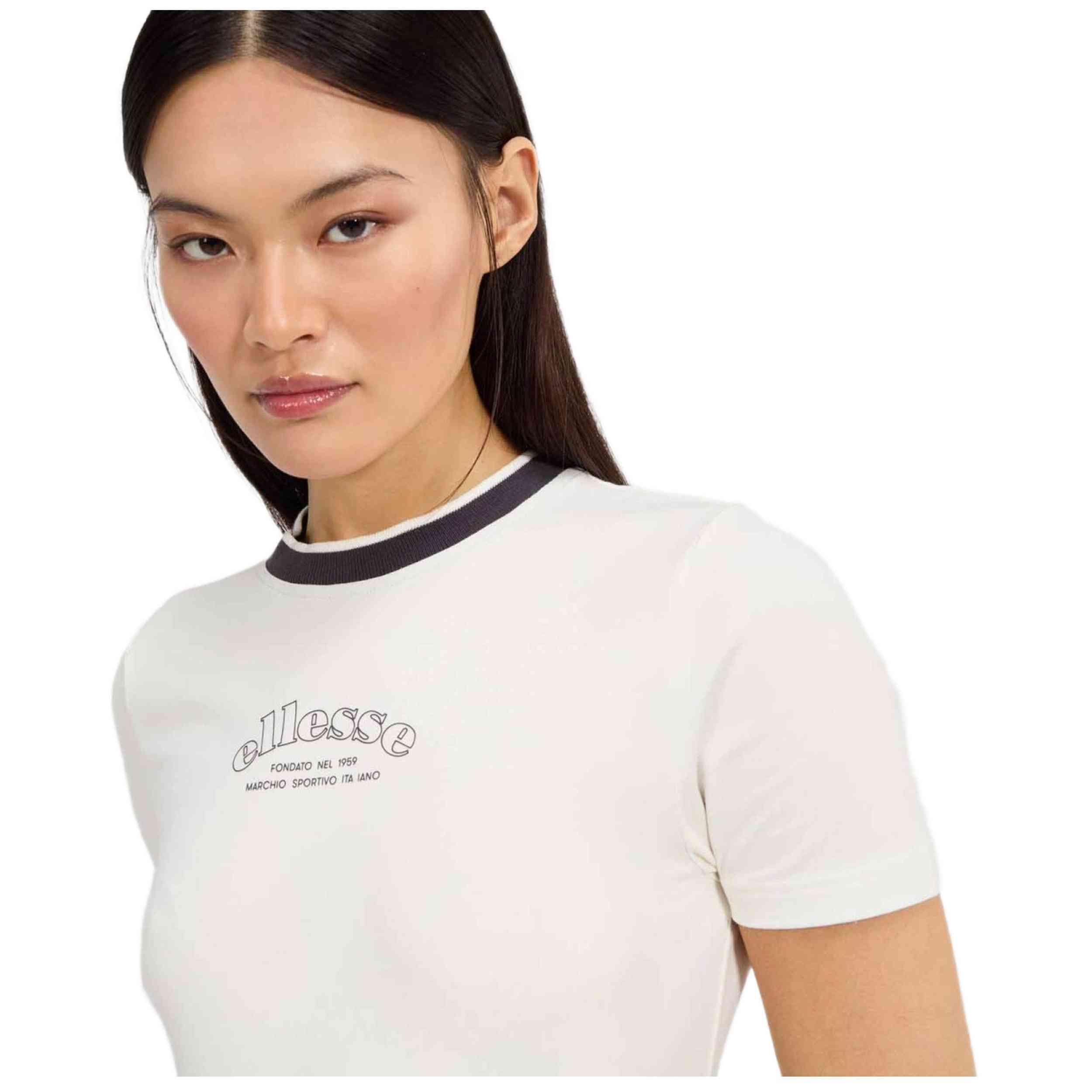 Maglia a maniche corte Ellesse modello SGA22510-904 per donne 4/5