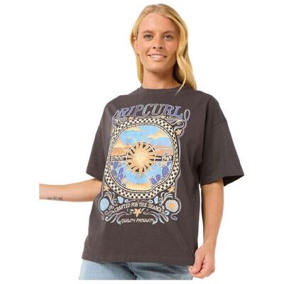 T-shirt met korte mouwen rip curl model 0fwwte-8264 voor vrouwen