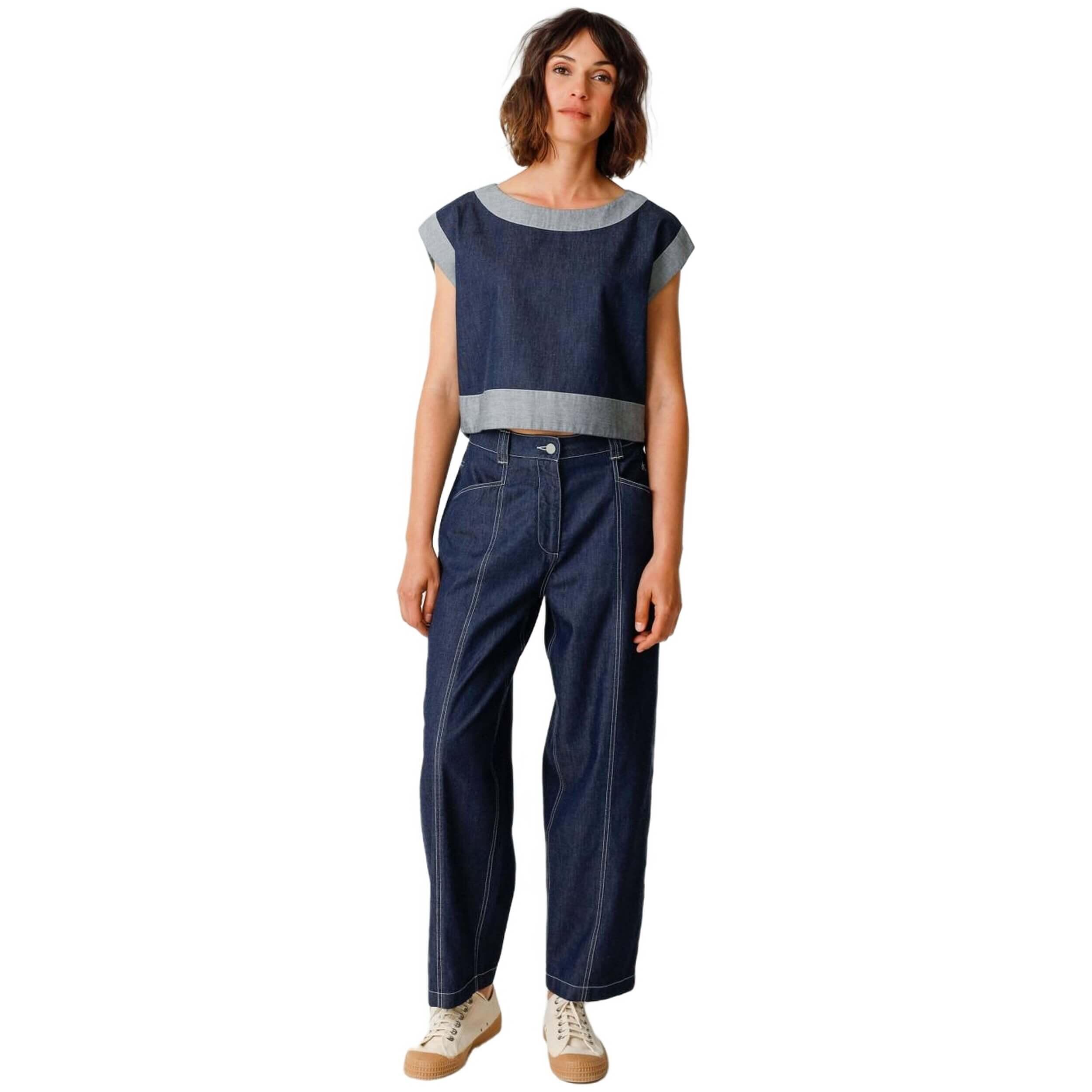 Camiseta regata Skfk modelo SSH00546-DN-S24DN para mulheres 2/3
