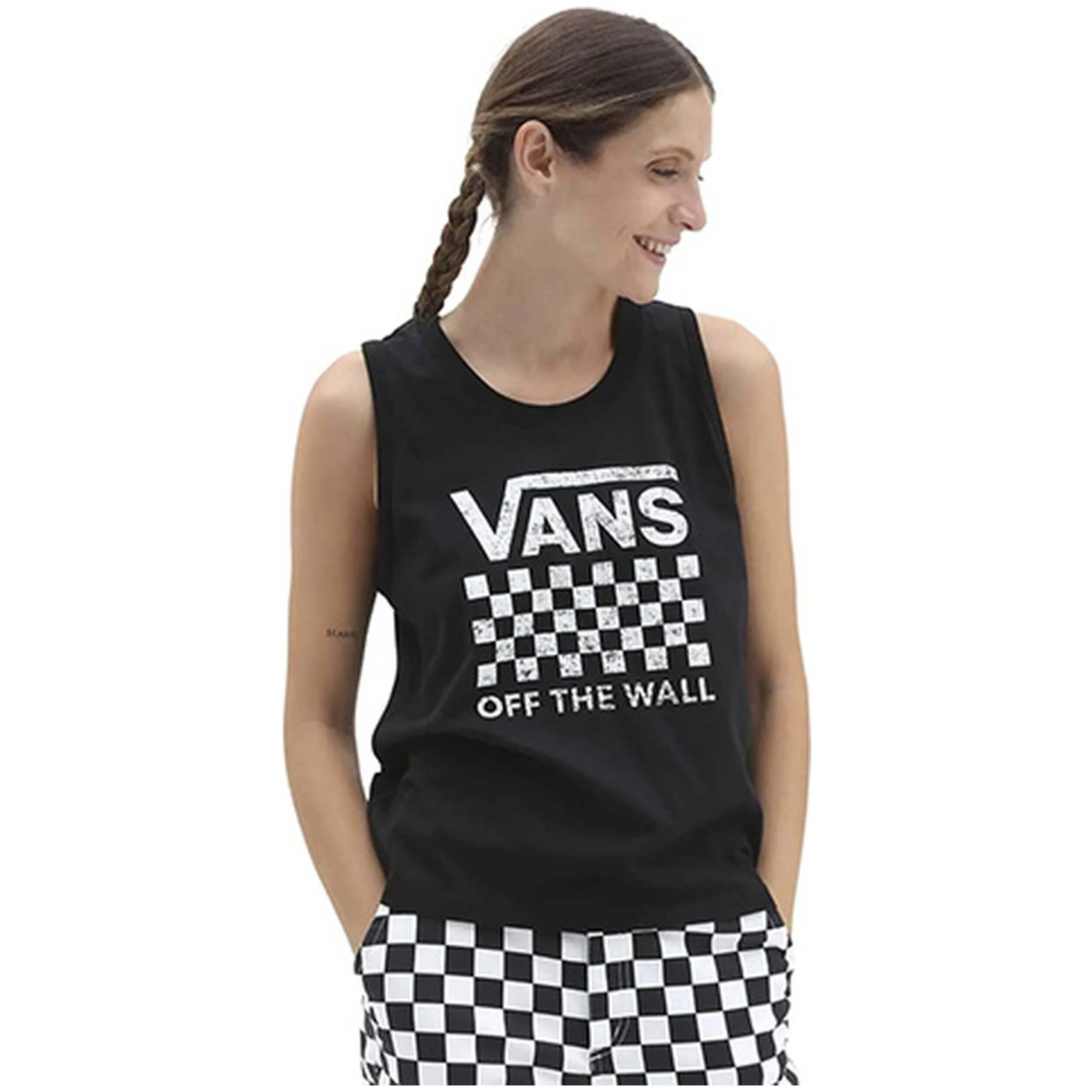 Camiseta de tirantes Vans modelo VN00050UBLK1-VNBLK para mujer 1/1