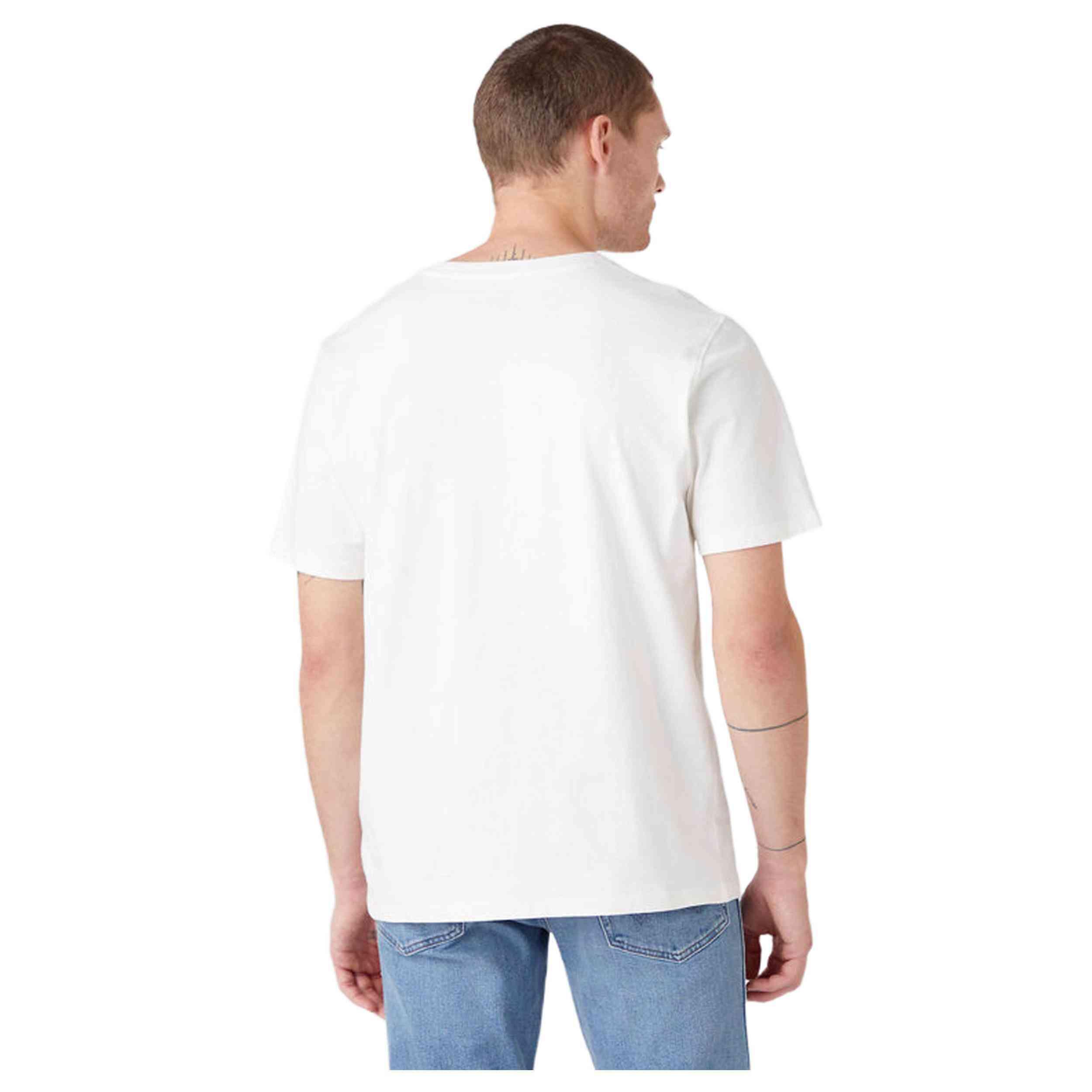 Camiseta de manga corta Wrangler modelo W7E0EJ737 para hombre 2/4