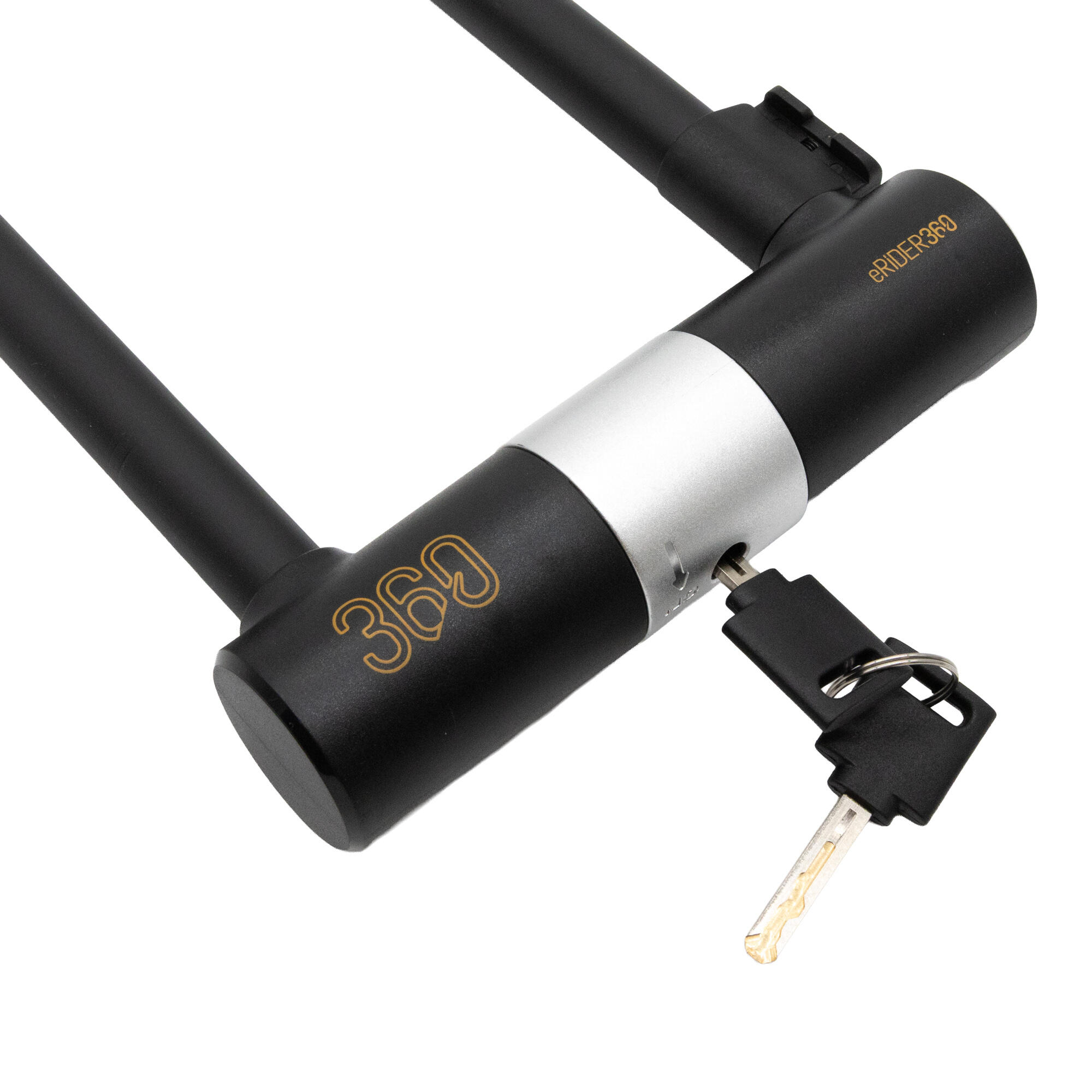 Candado en U de llave EWLK021 negro 2/5