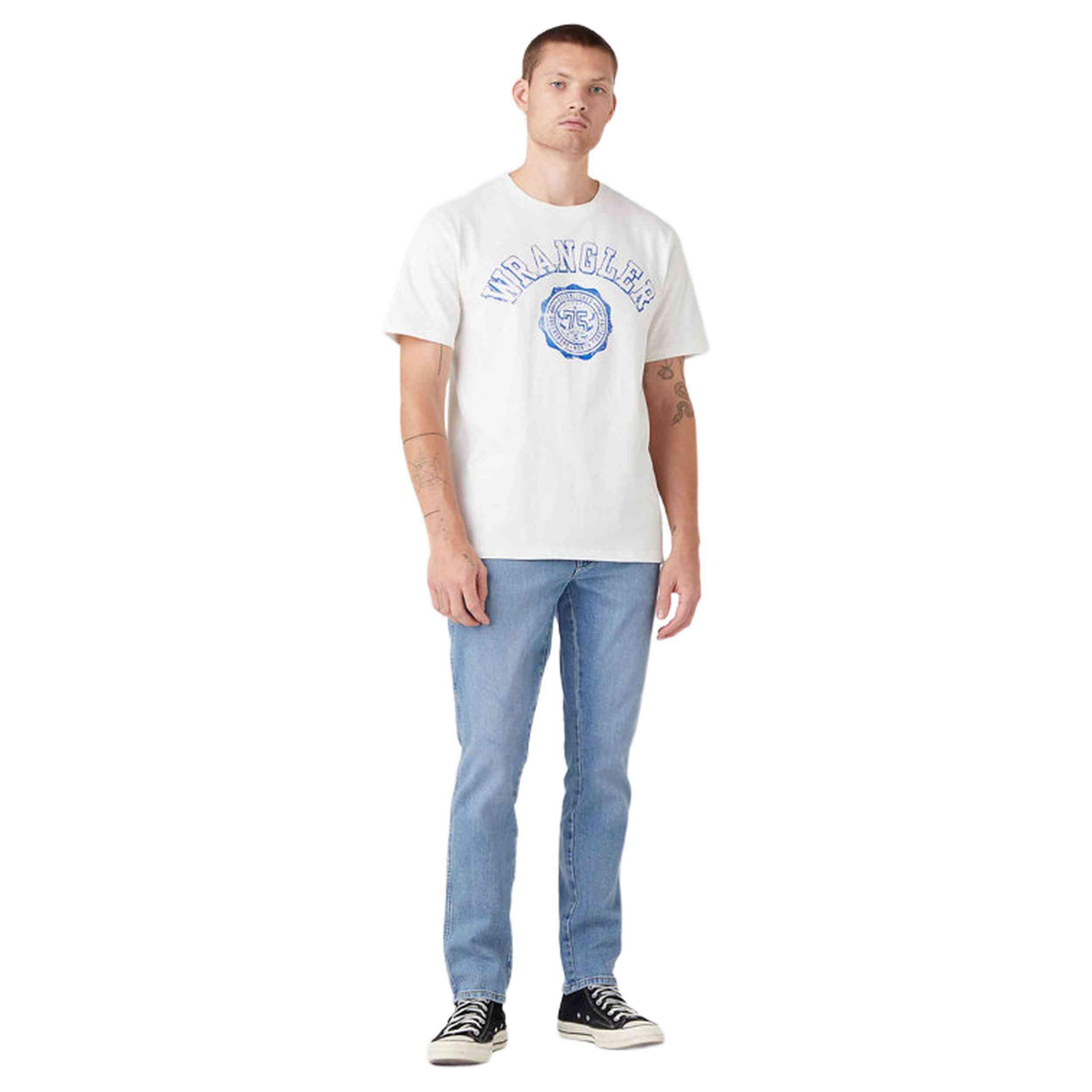 Camiseta de manga corta Wrangler modelo W7E0EJ737 para hombre 4/4