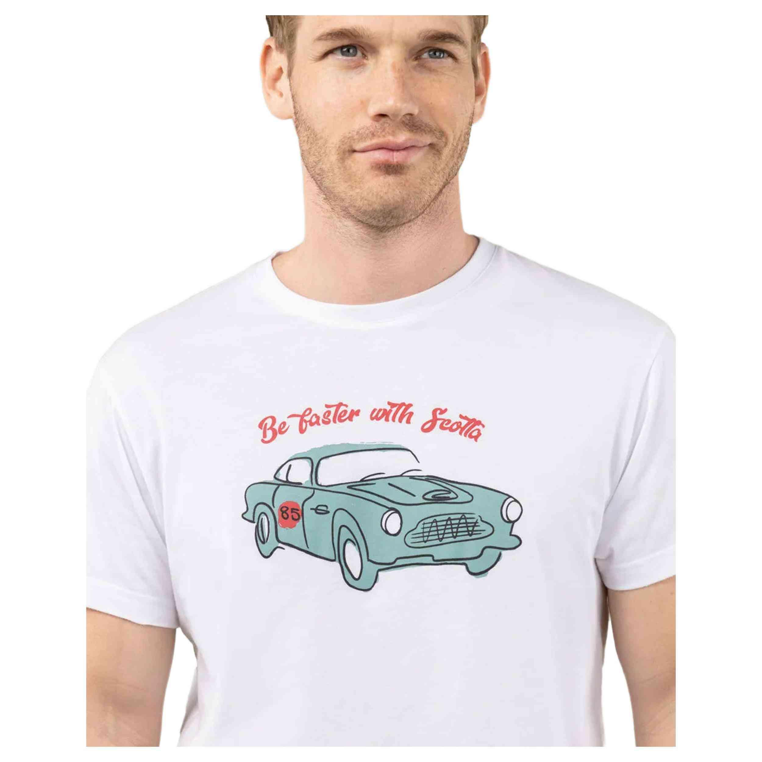 T-shirt Scotta modelo W24010616 para homem 2/4