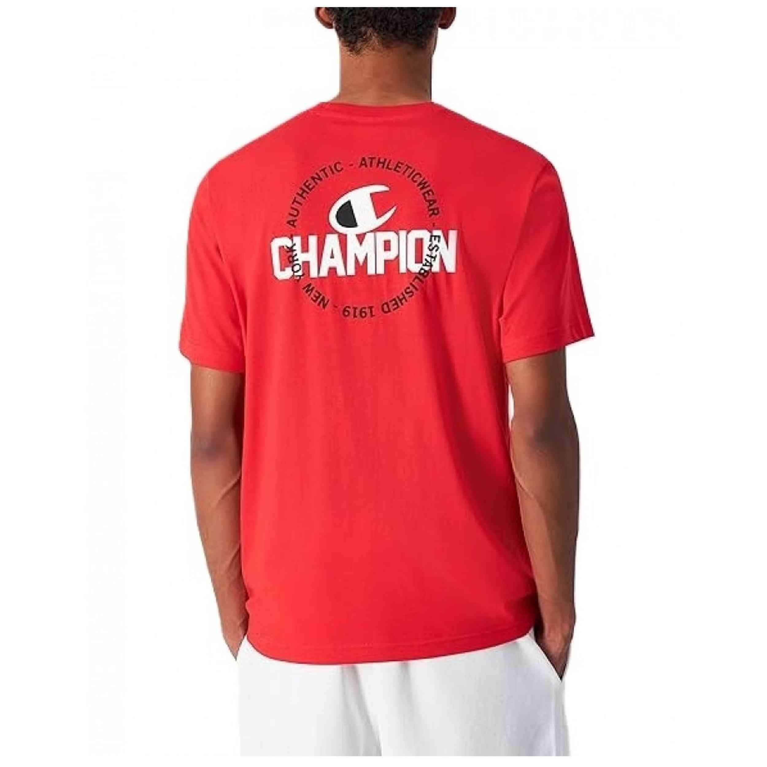 Maglia a maniche corte Champion modello 220775-RS011 per uomini 2/2