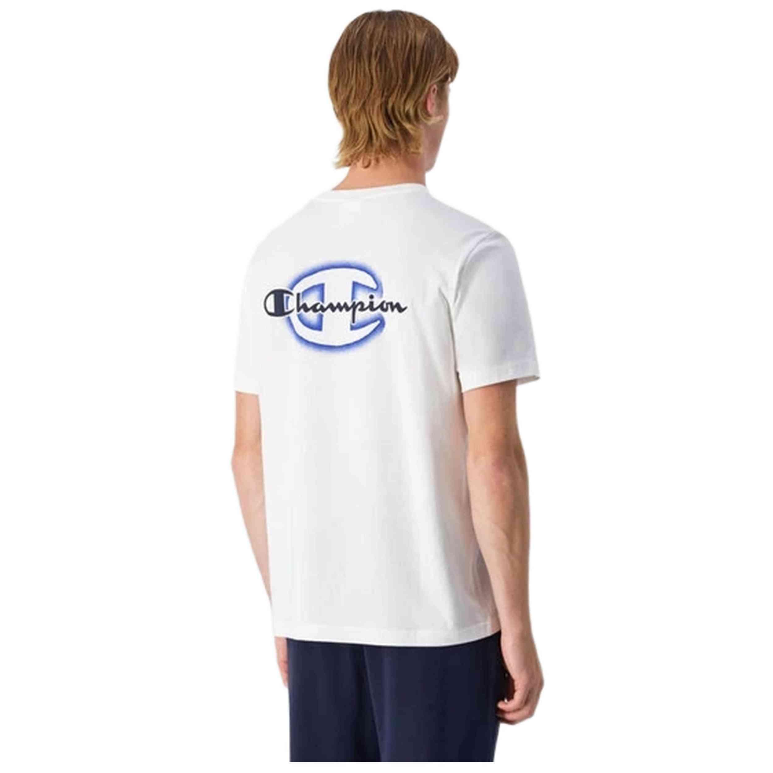 Maglia a maniche corte Champion modello 220774-WW001 per uomini 5/5