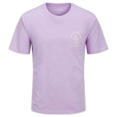 T-shirt met korte mouwen jack&jones model 12270869-lavander voor mannen