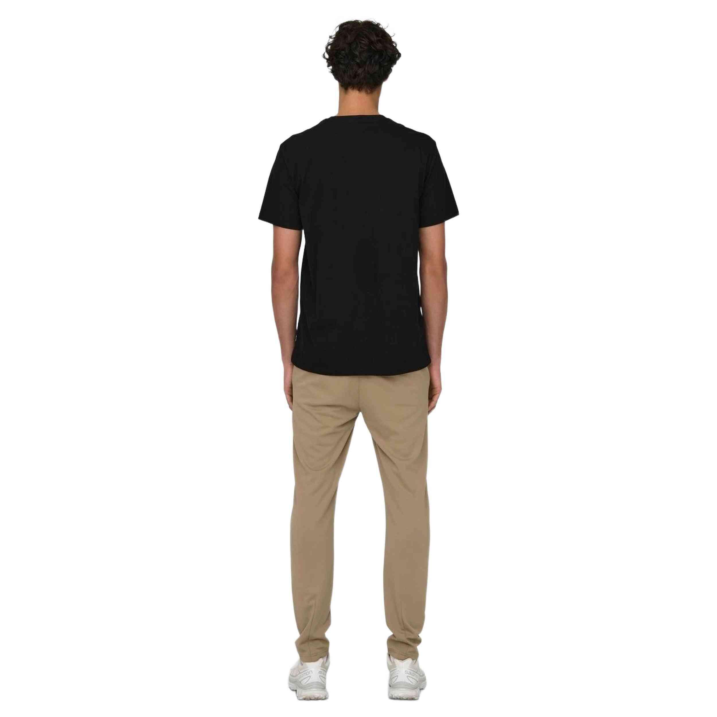 Camiseta de manga corta Only & sons modelo 22028593-BLACK para hombre 2/5
