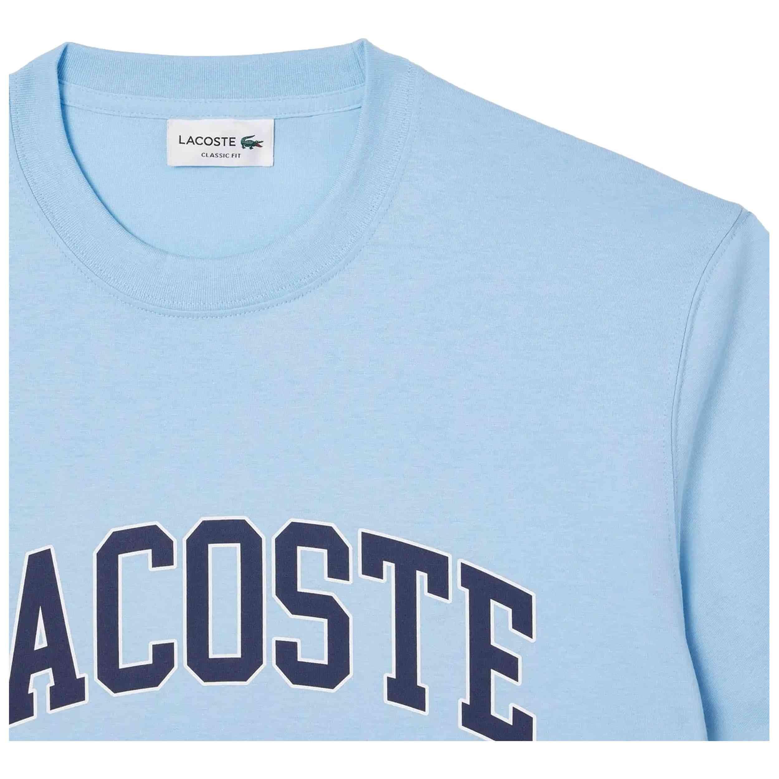 Camiseta de manga corta Lacoste modelo TH6565-HBP para hombre 4/5