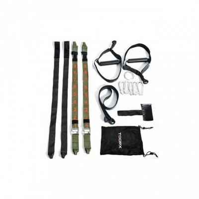 Functional suspension trainer fst-double - met accessoires en opbergtas
