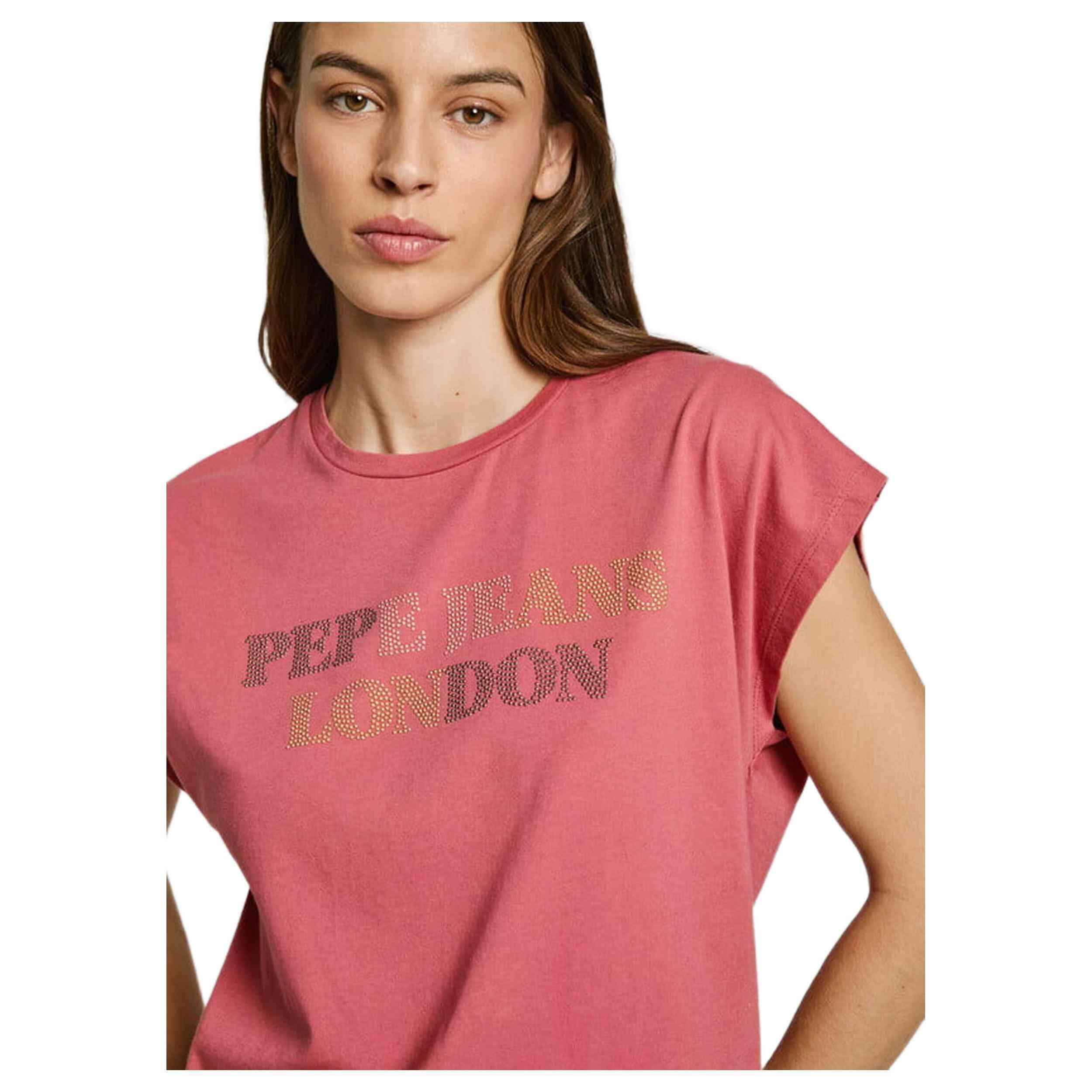 T-shirt Pepe jeans modelo PL506071-128 para mulheres 3/4