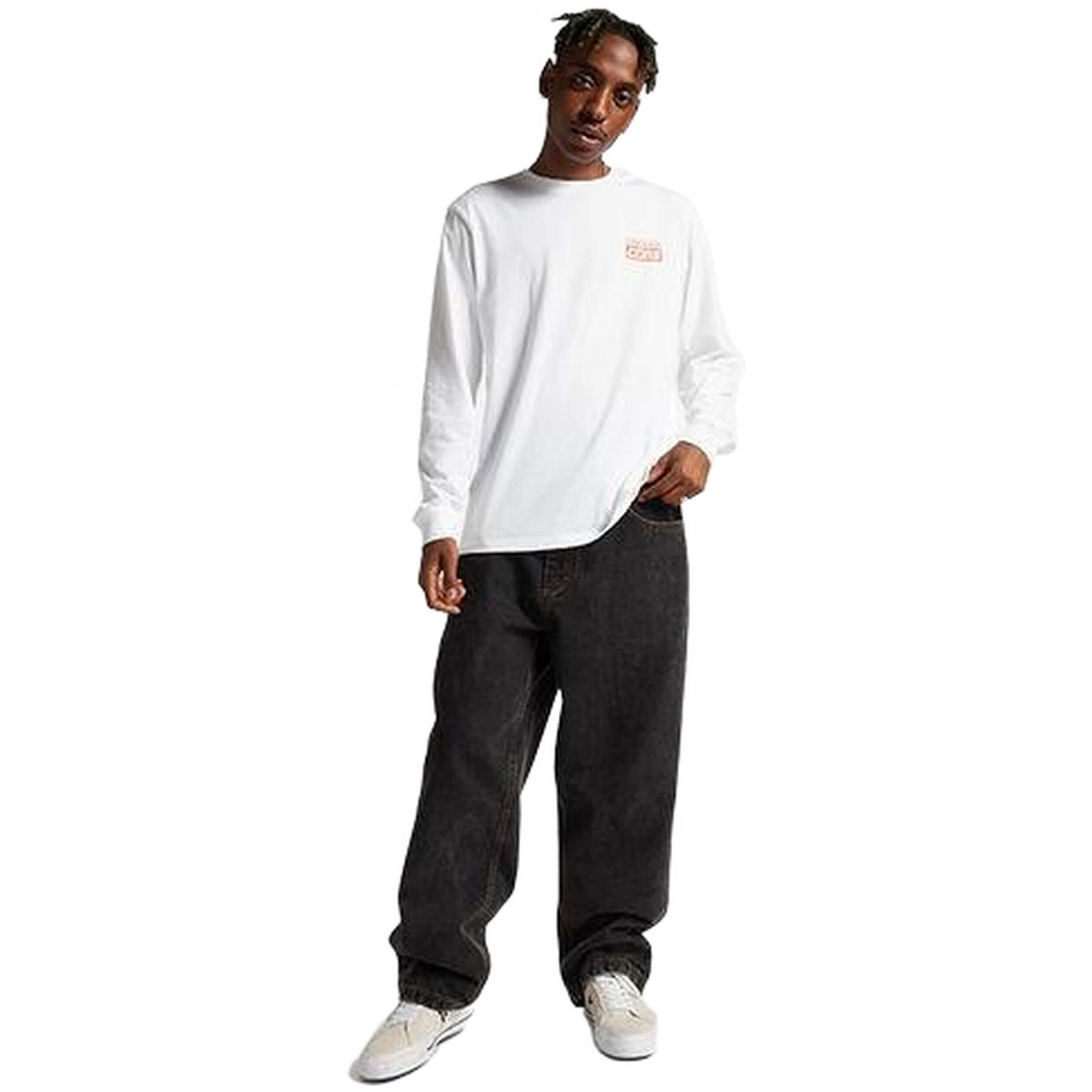 Camiseta para Homem Converse Star chev Branco. 5/5